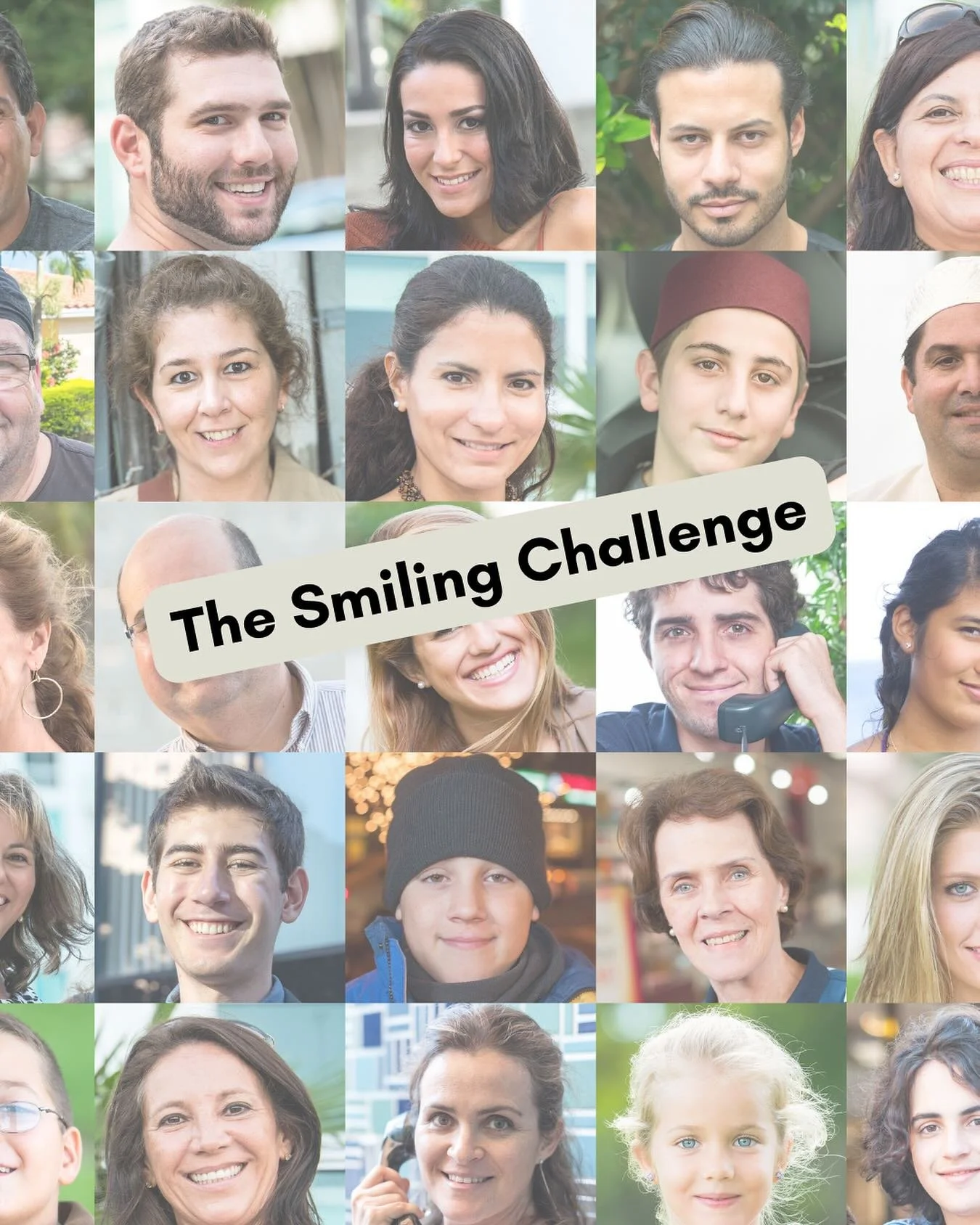 Can you smile once an hour for the next 7 days during the hours that you are awake? If you wake up in the middle of the night, smile again!  Leave a comment next Friday, April 4th of what you notice!  Smiling is touted as a natural stress reliever, a