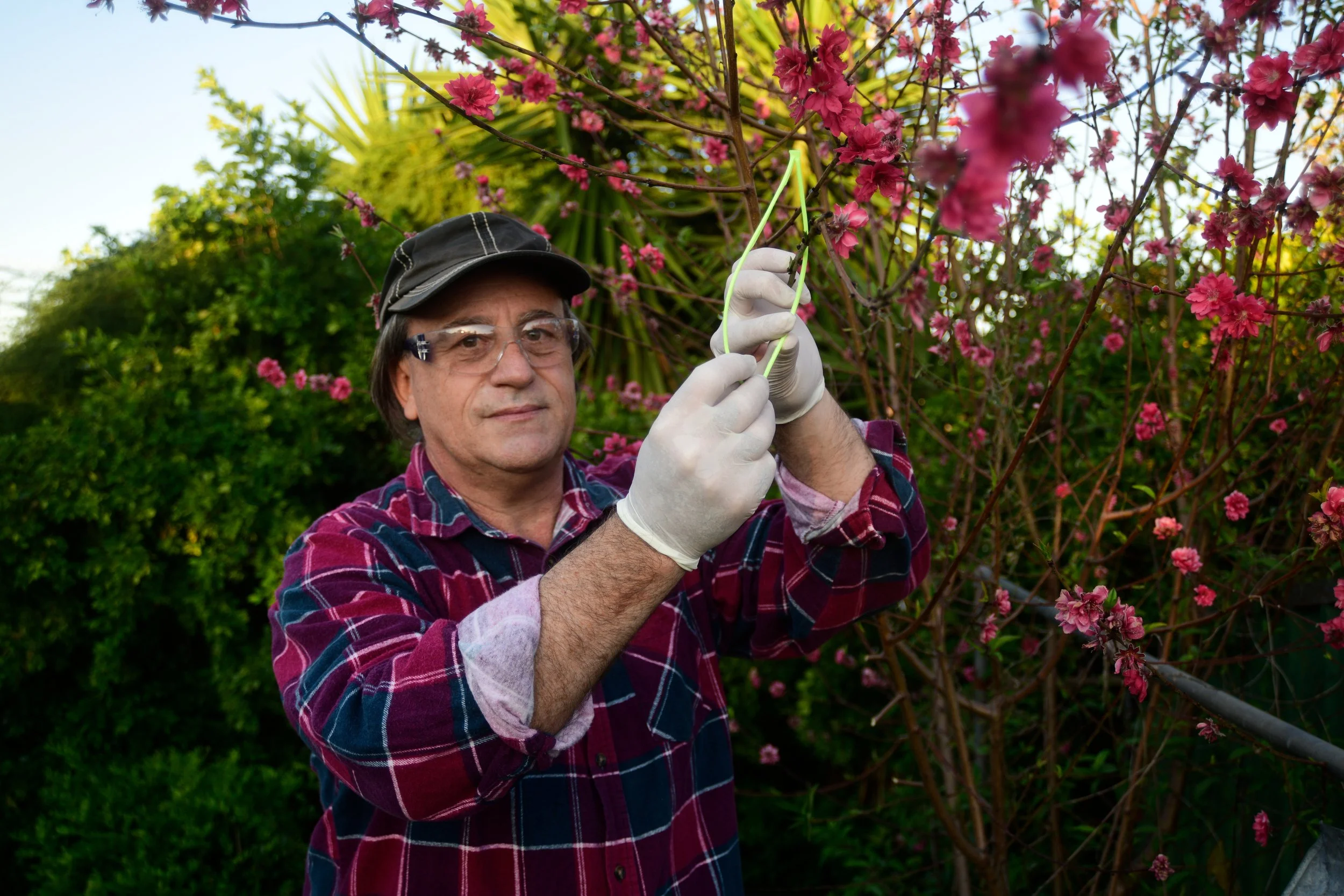 Bioglobal Field Trialist at work.
