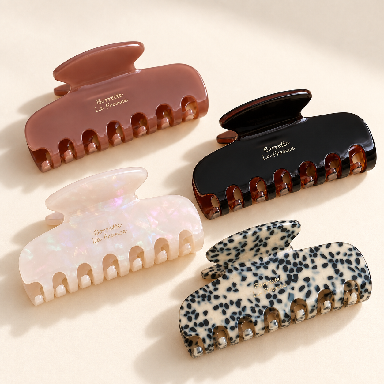 French Acetate Claw Clip Classic Medium