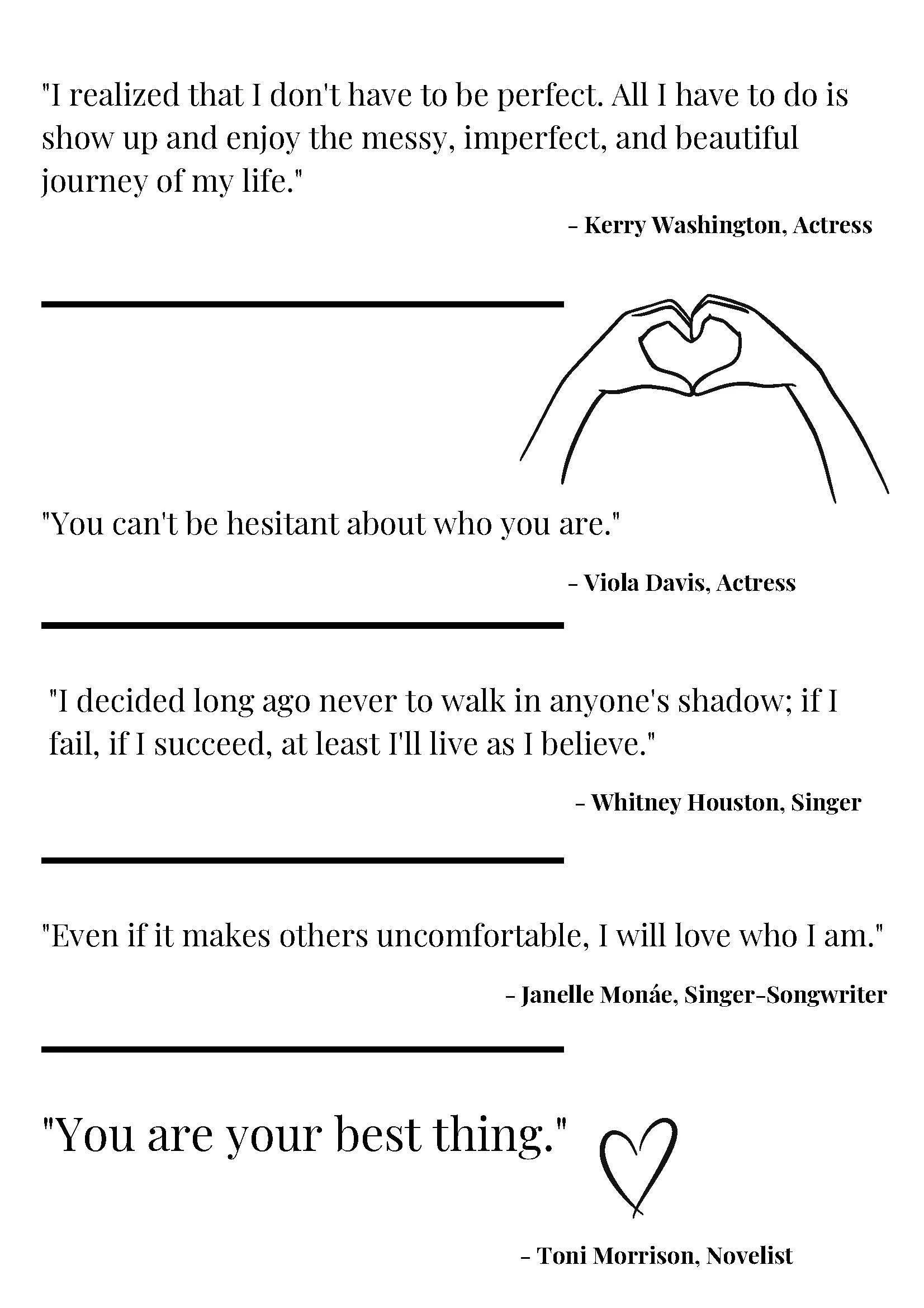 Inspirational Quotes — Thelma Matilda Alves Foundation