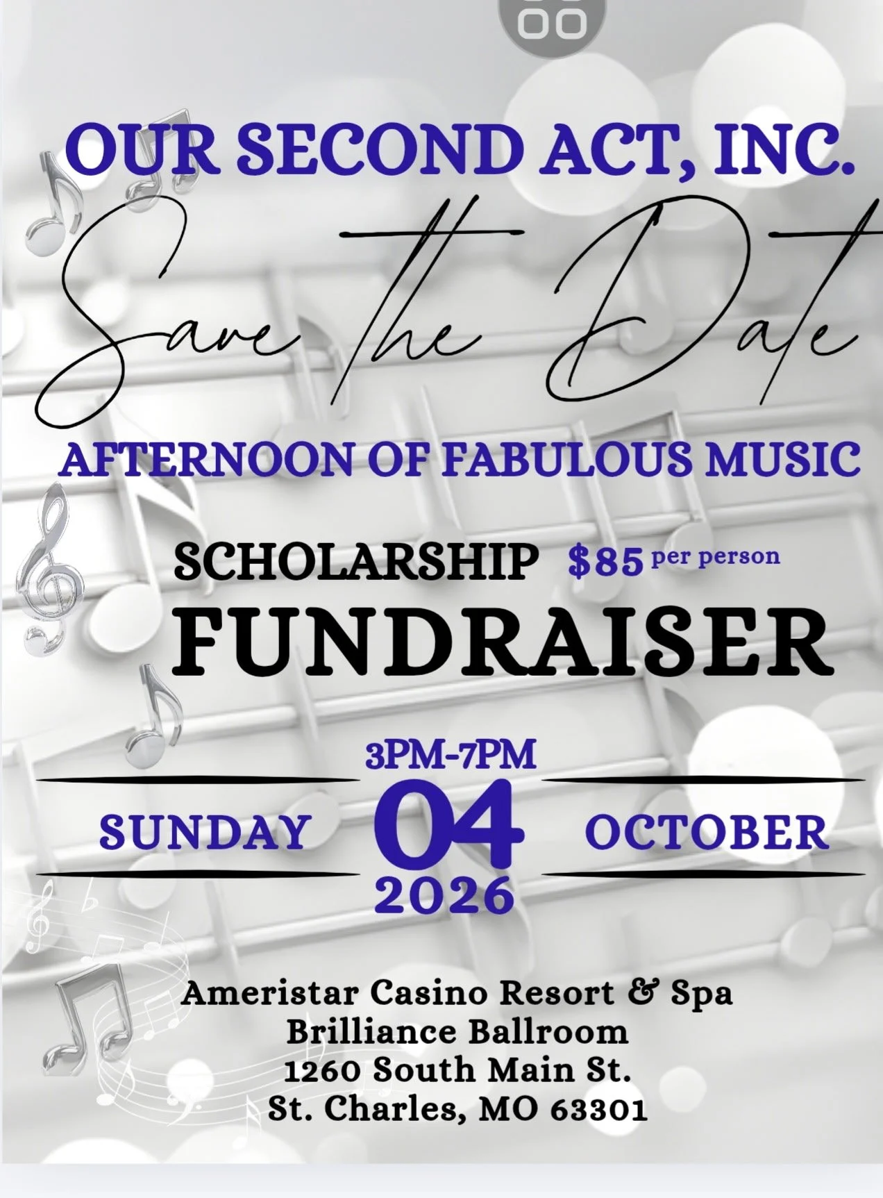 Our Second Act Inc. Presents 