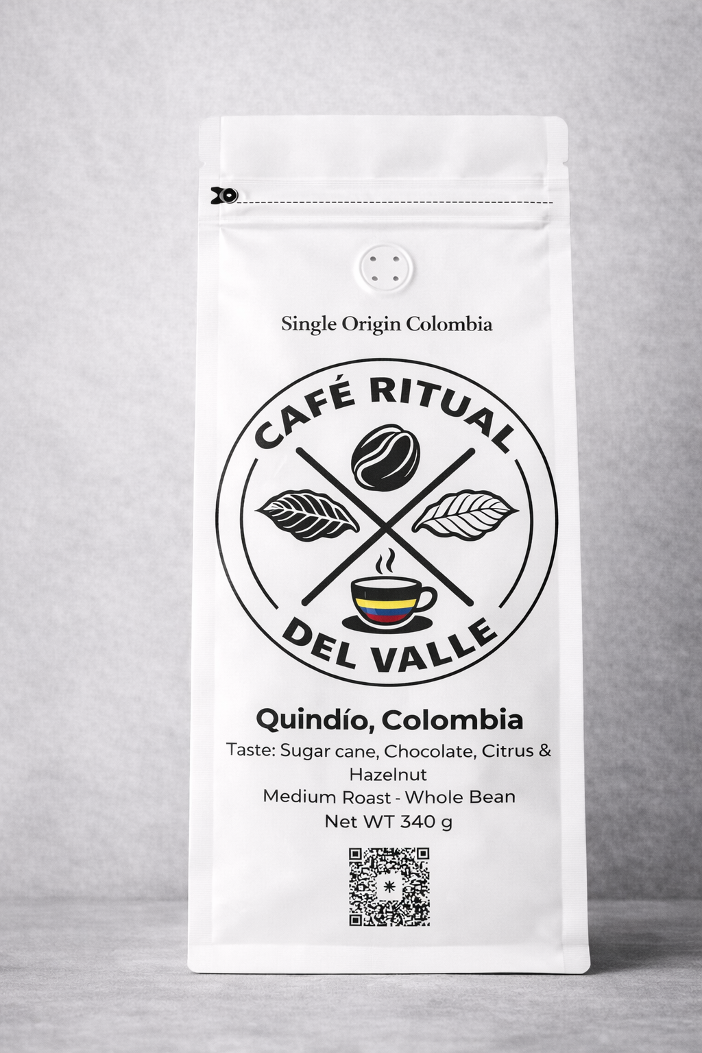 Whole Bean Hazelnut, citrus, sugarcane, and Chocolate Medium Roast