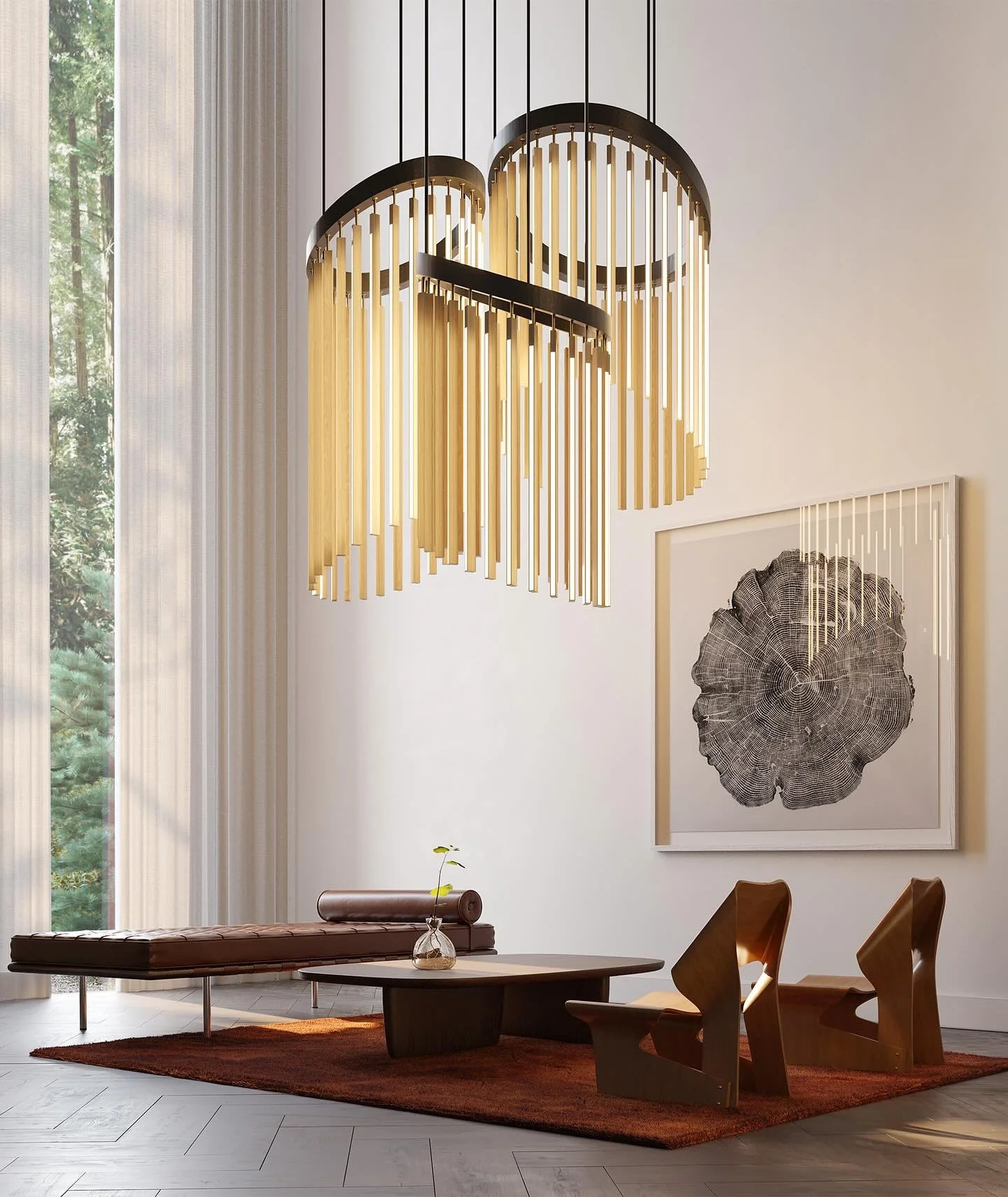 Sleek, sustainable, and sculptural: 3 words that perfectly describe @stickbulb
A climate neutral certified company, Stickbulb locally sources their material to handcraft their fixtures right in NYC. Their collection ranges from statement chandeliers 