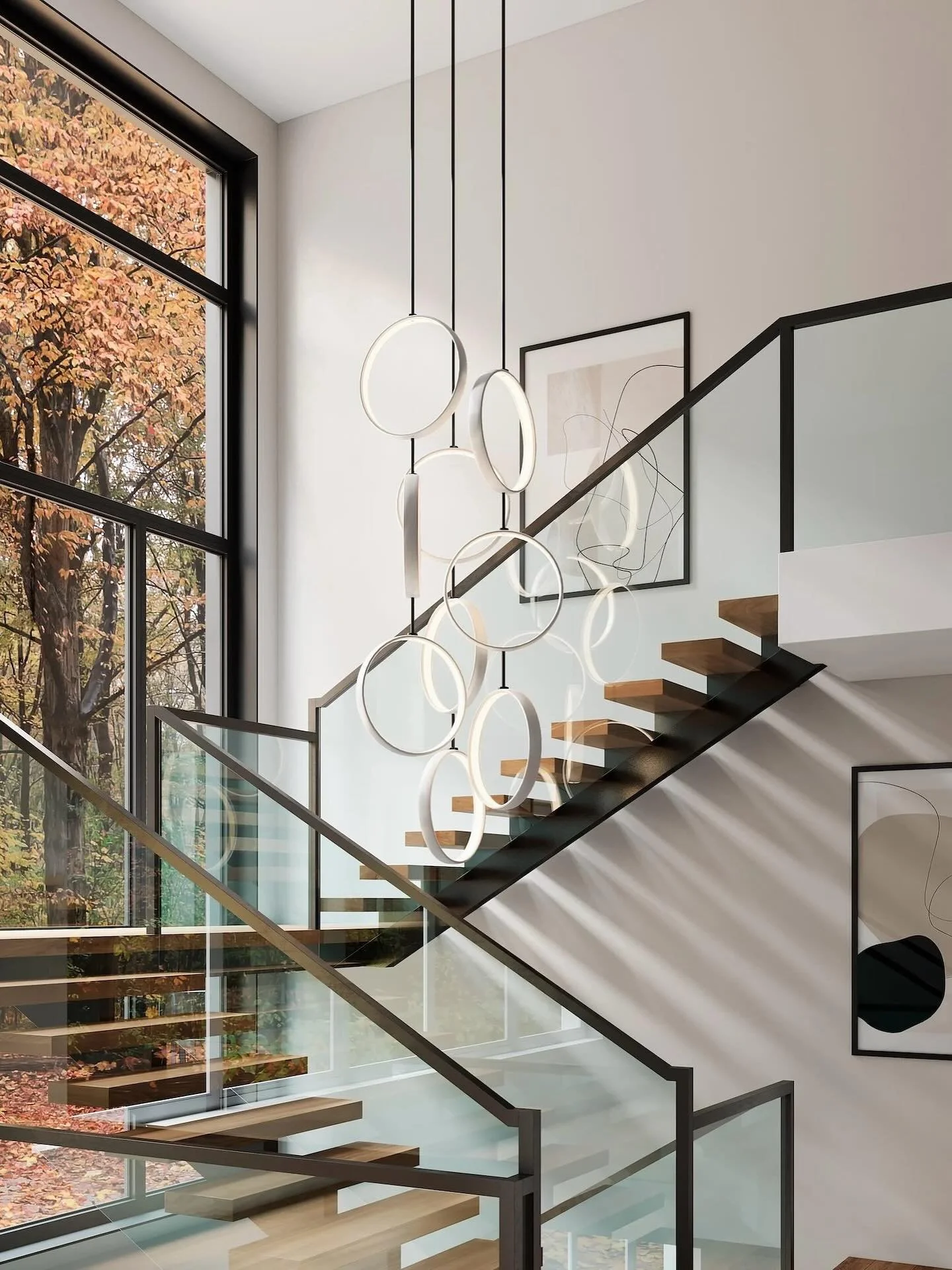 We&rsquo;re excited to introduce you to @tedbradley.studio , where lighting becomes art. Based in Boulder, CO, their signature light sculptures combine porcelain rings with custom designed brass and stainless steel. Their metal components are offered