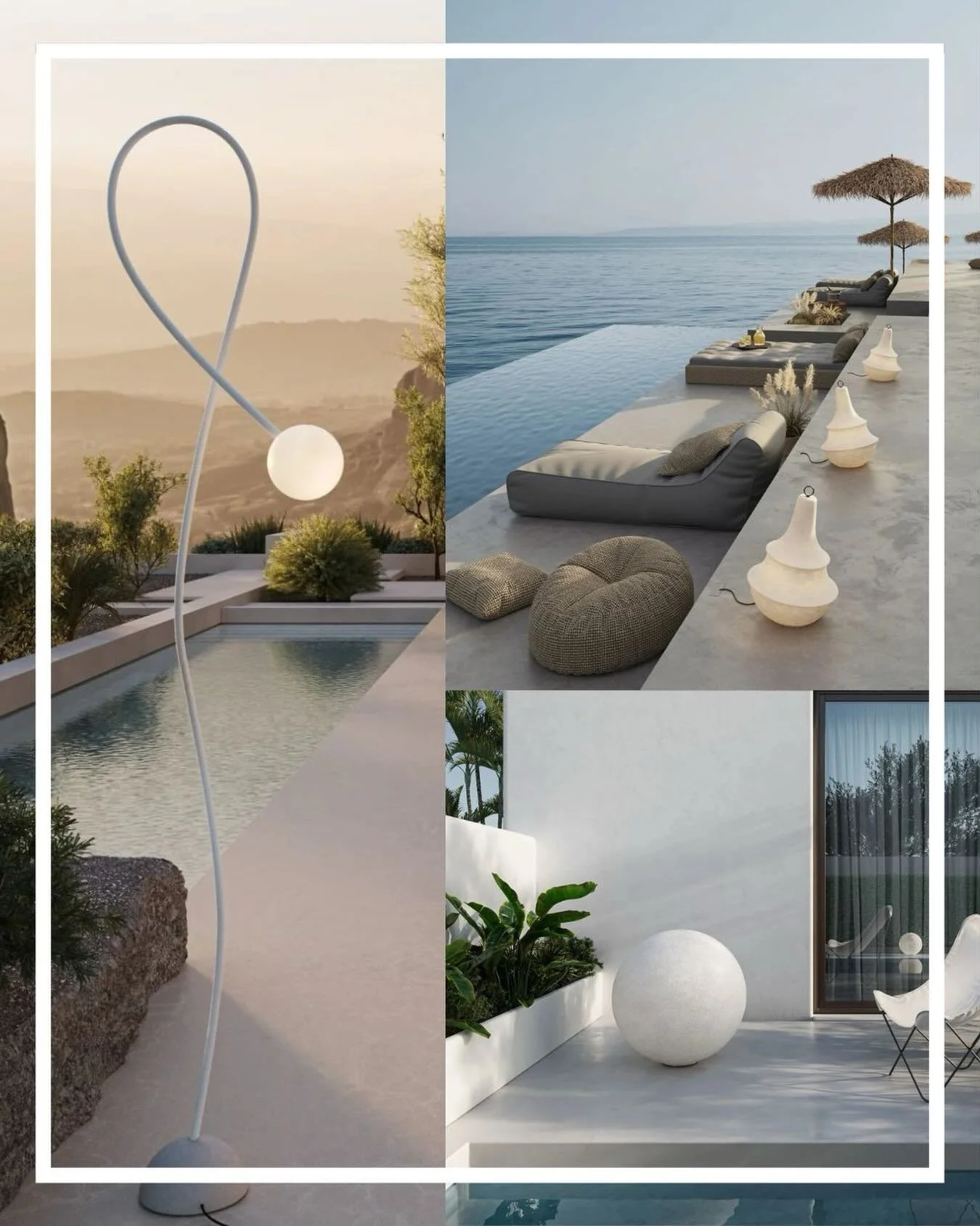 ✨Glow✨by the pool with @karmanitalia 

#light #lightdesign #pool #poollight #outdoorlights