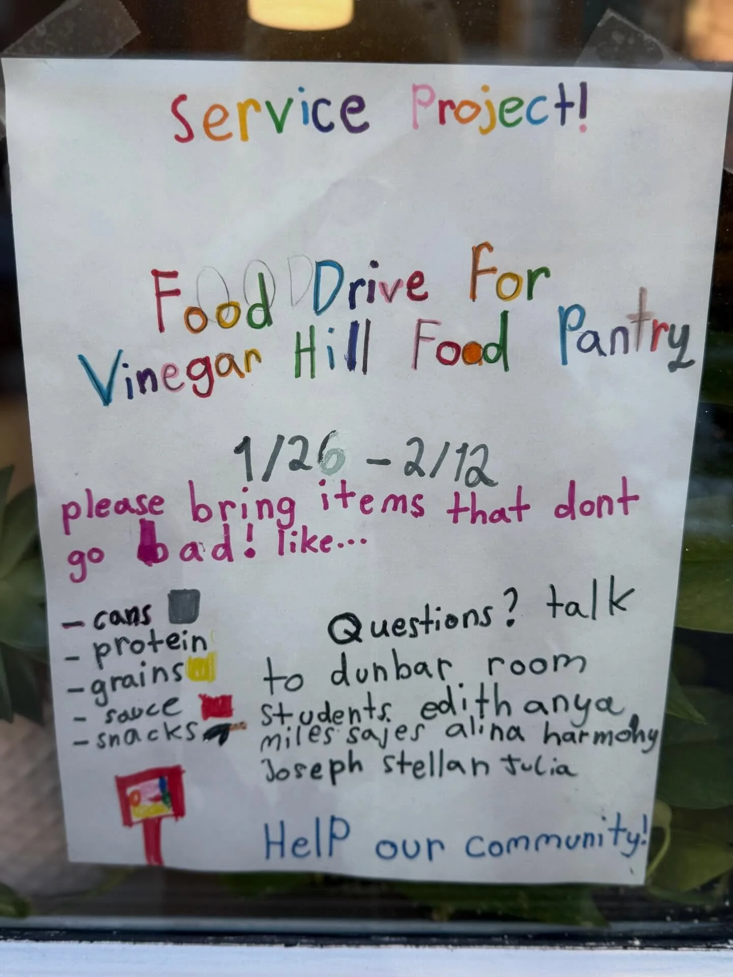 In a world 🌎 like this one (at the moment), be like the students at Mary McDowell Friends School! ❤️🫶🏼🫶🏽🫶🏾🫶🏿