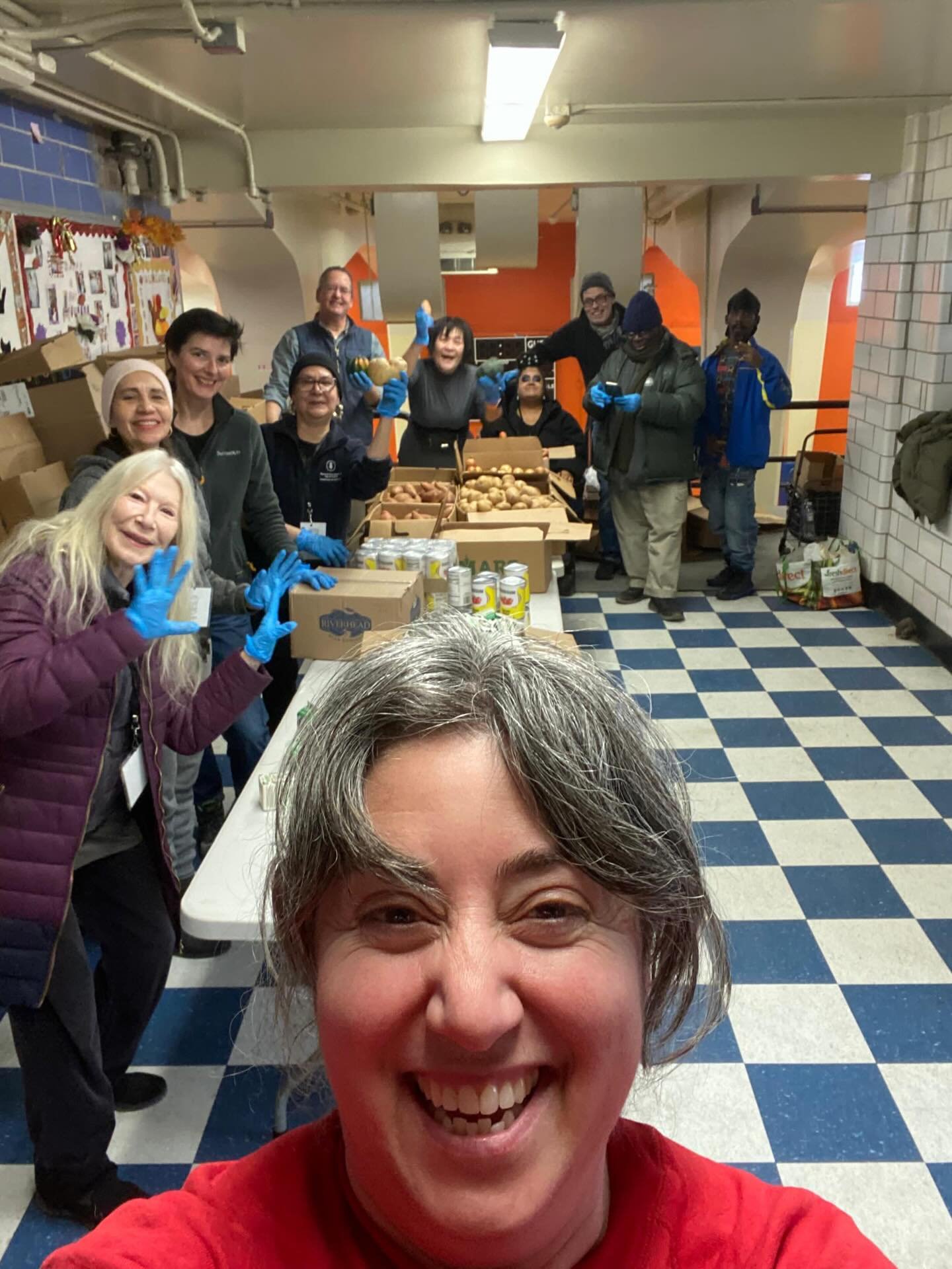 Every week this team shows up - smiles on!- ready to support the community we love through food 🫶🏼 we have never missed a week- no matter rain, snow, cold, or shine. Check out information to our upcoming 6th Anniversary Benefit (link in bio) to hel