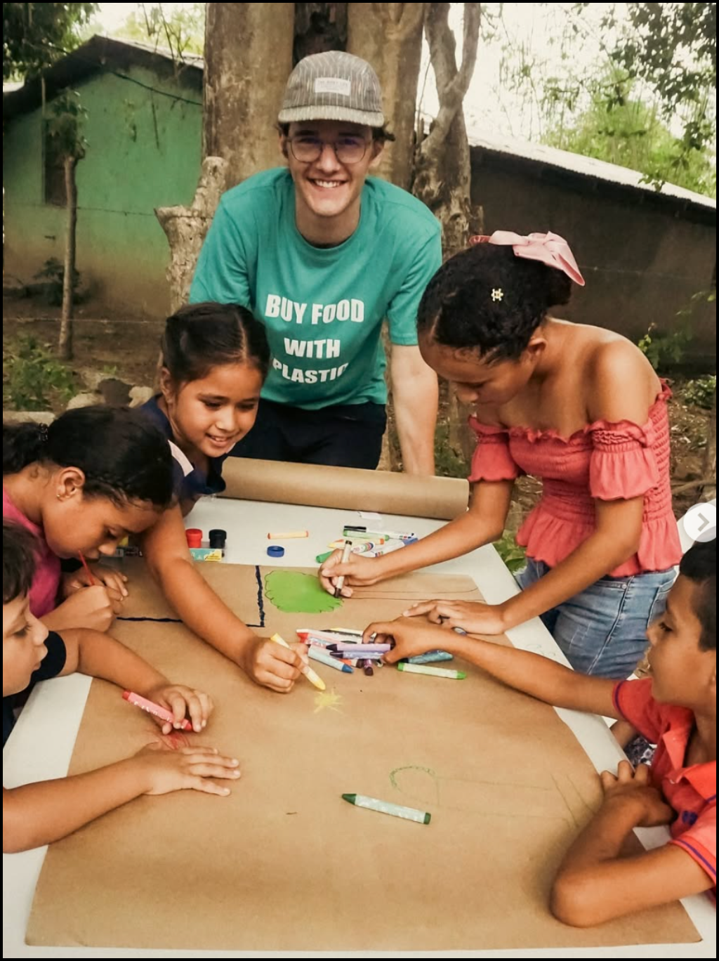 Recycling in Tola, Nicaragua