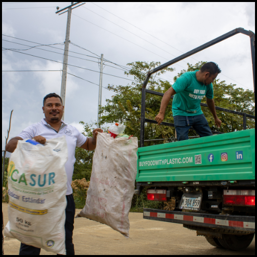 Recycling in Tola, Nicaragua