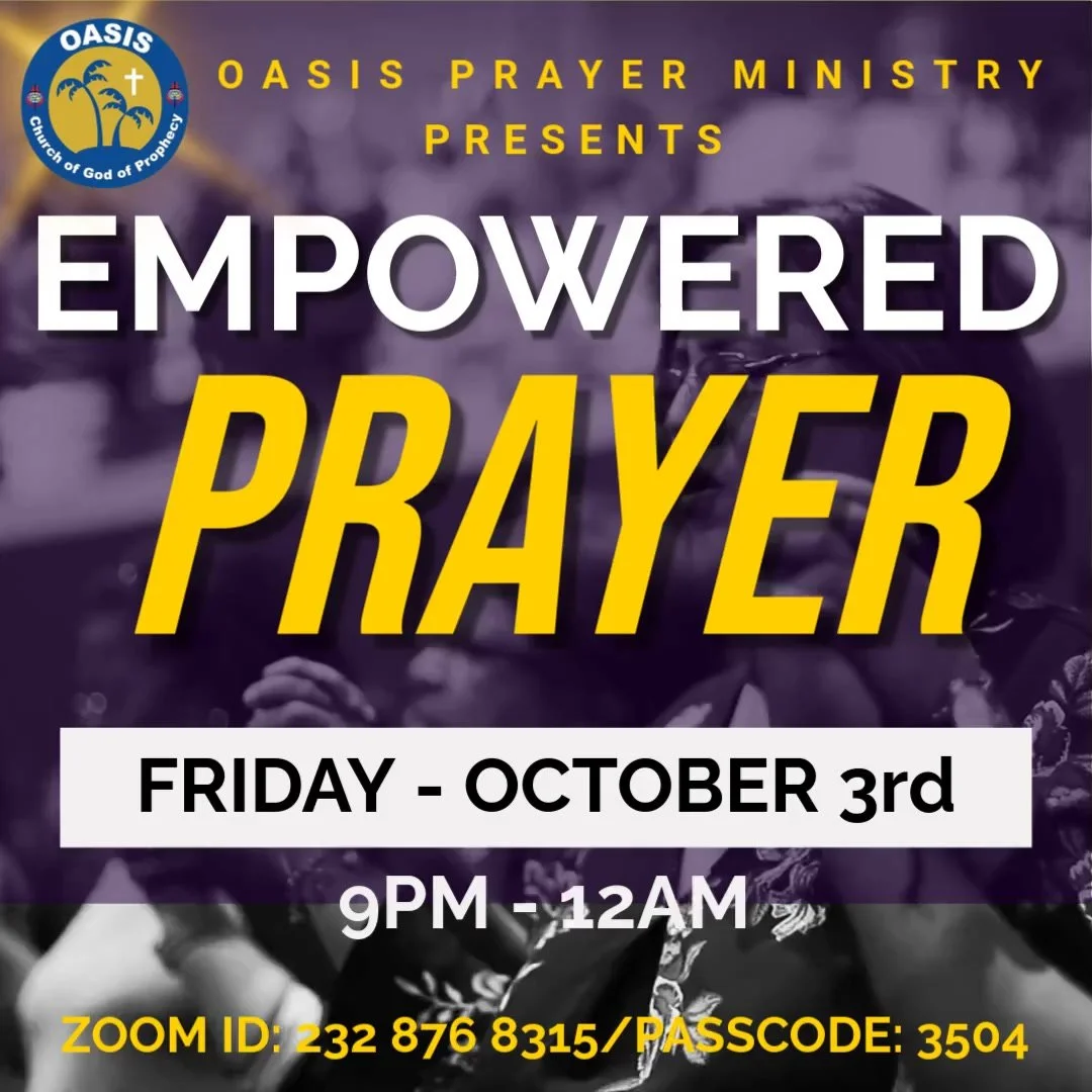 Empowered Prayer Event {9 pm until midnight}