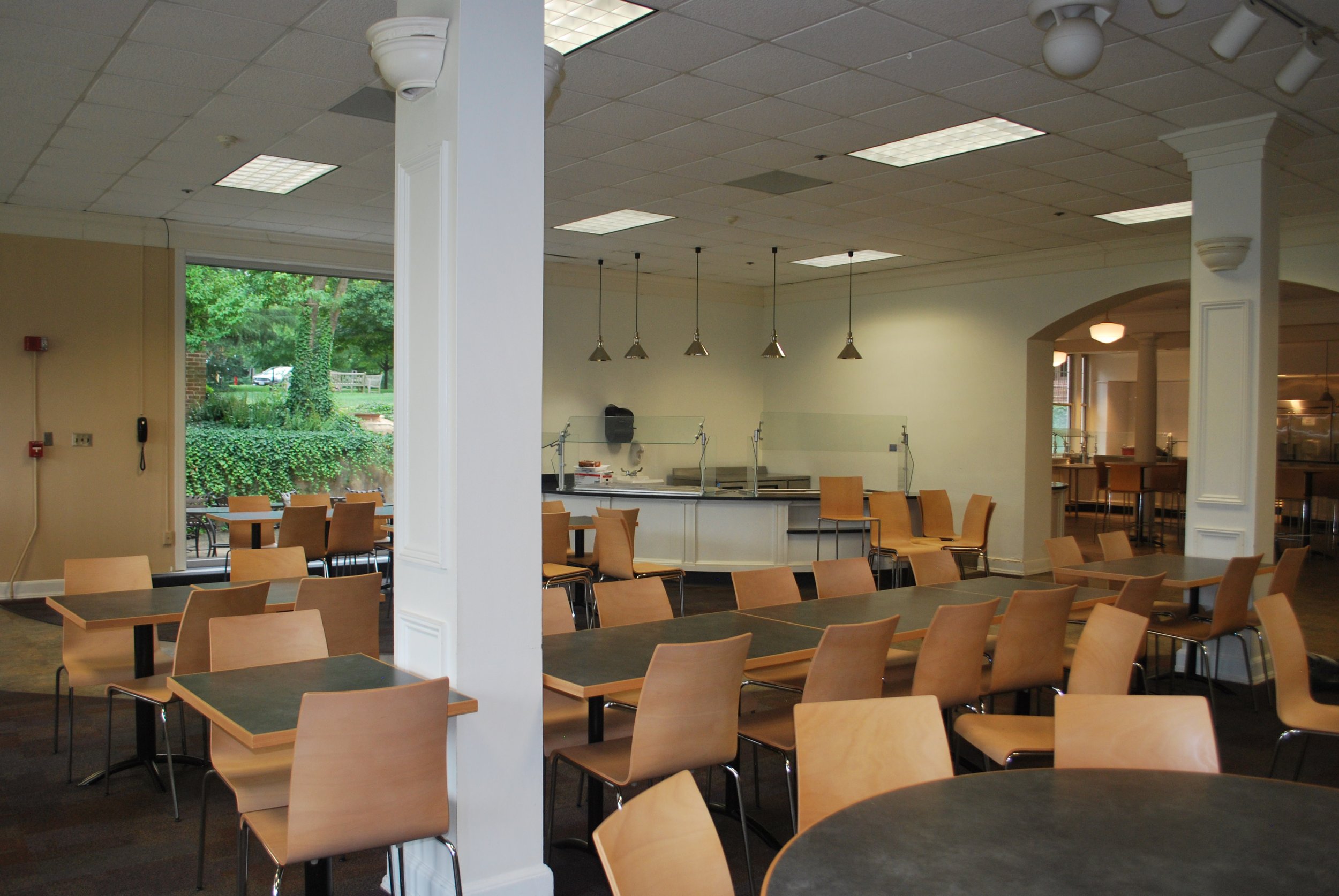 new servery tables and chairs.JPG