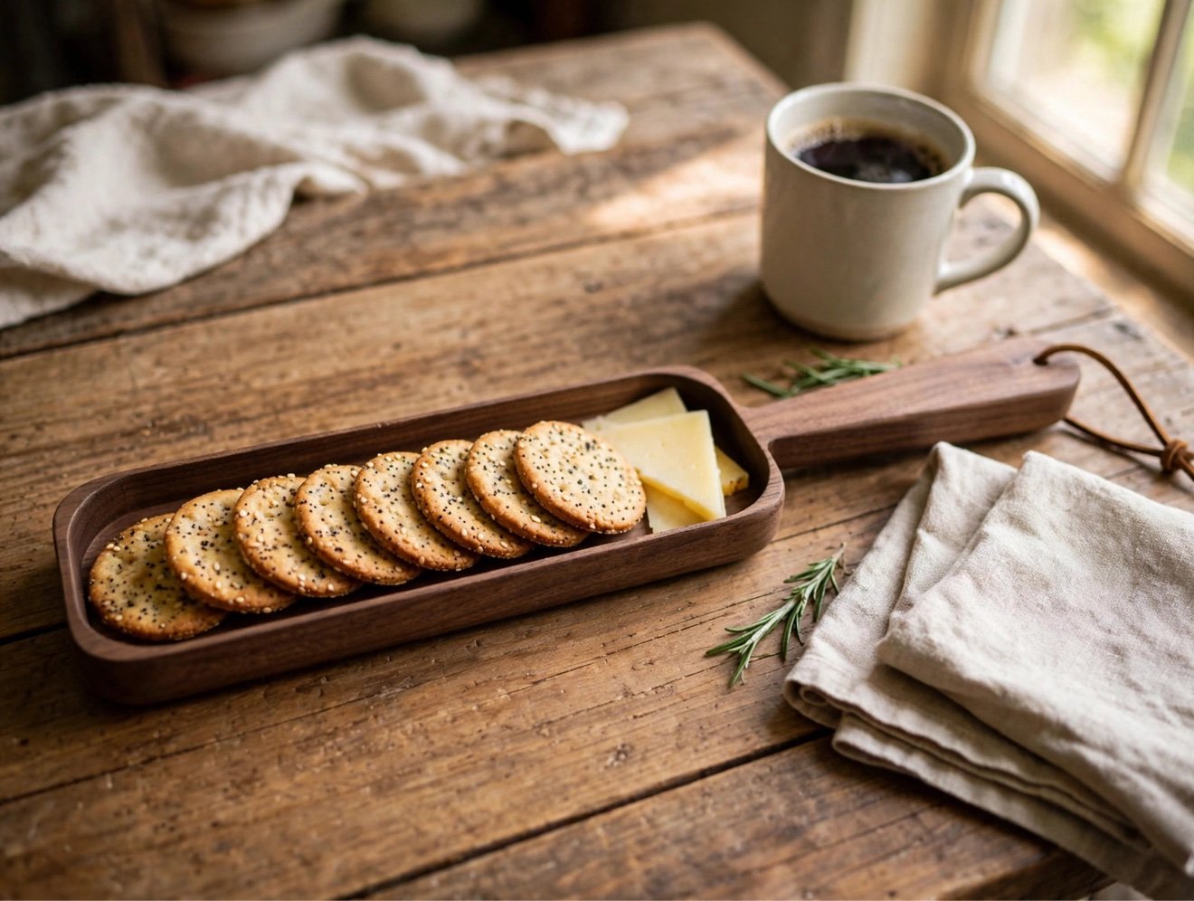 Black Walnut Cracker Tray