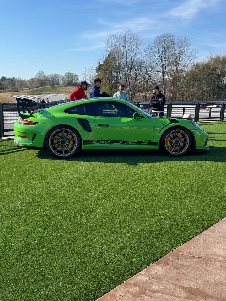 What a treat it was to stop by @tententhsmotorclub at @charlottemotorspeedway ! @wheelprice and the club collected toys for @scc_nc . 🧸 The variety of cars on display was on point. From @vaughngittinjr &lsquo;s Ford Mustang GTD to a @rufnorthamerica