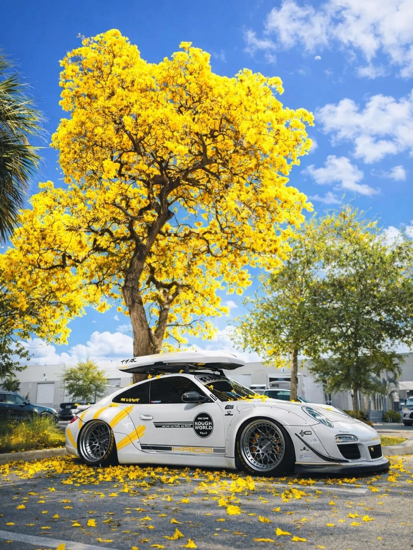 Spring vibes on @oneloverally . 🌼 This photo was taken by @rwb_fla during our stop at @m_engineering_llc @mengineeringsoflo . It&rsquo;s the memories you make on these rallies that mean the most. The RWB family truly knows the meaning of ONE LOVE an