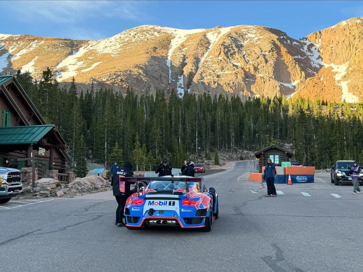 We&rsquo;re super exited for our client @m_engineering_llc who&rsquo;s out in Colorado Springs prepping for @pikespeakhillclimb with @zwart @porschecolorado ! Good luck everyone !