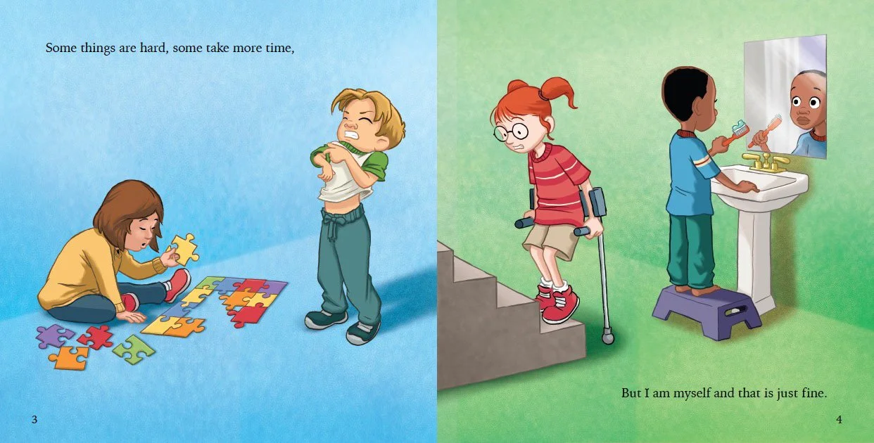 I Was Born Special - illustrations