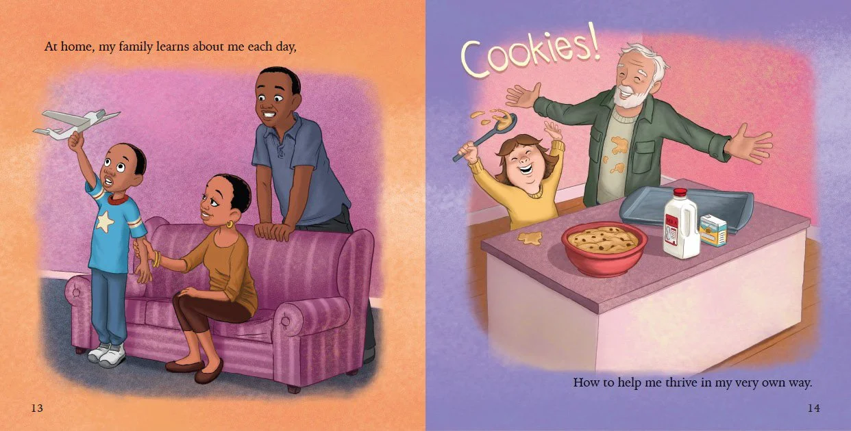 I Was Born Special - illustrations