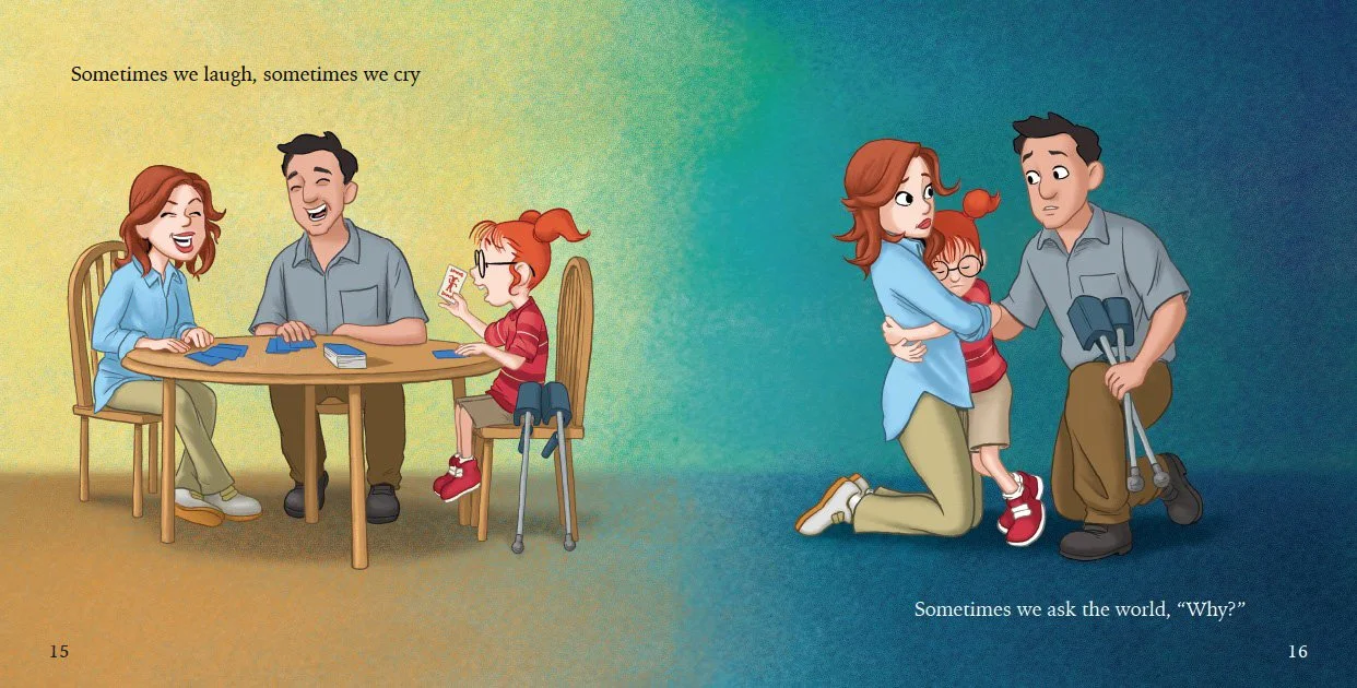 I Was Born Special - illustrations