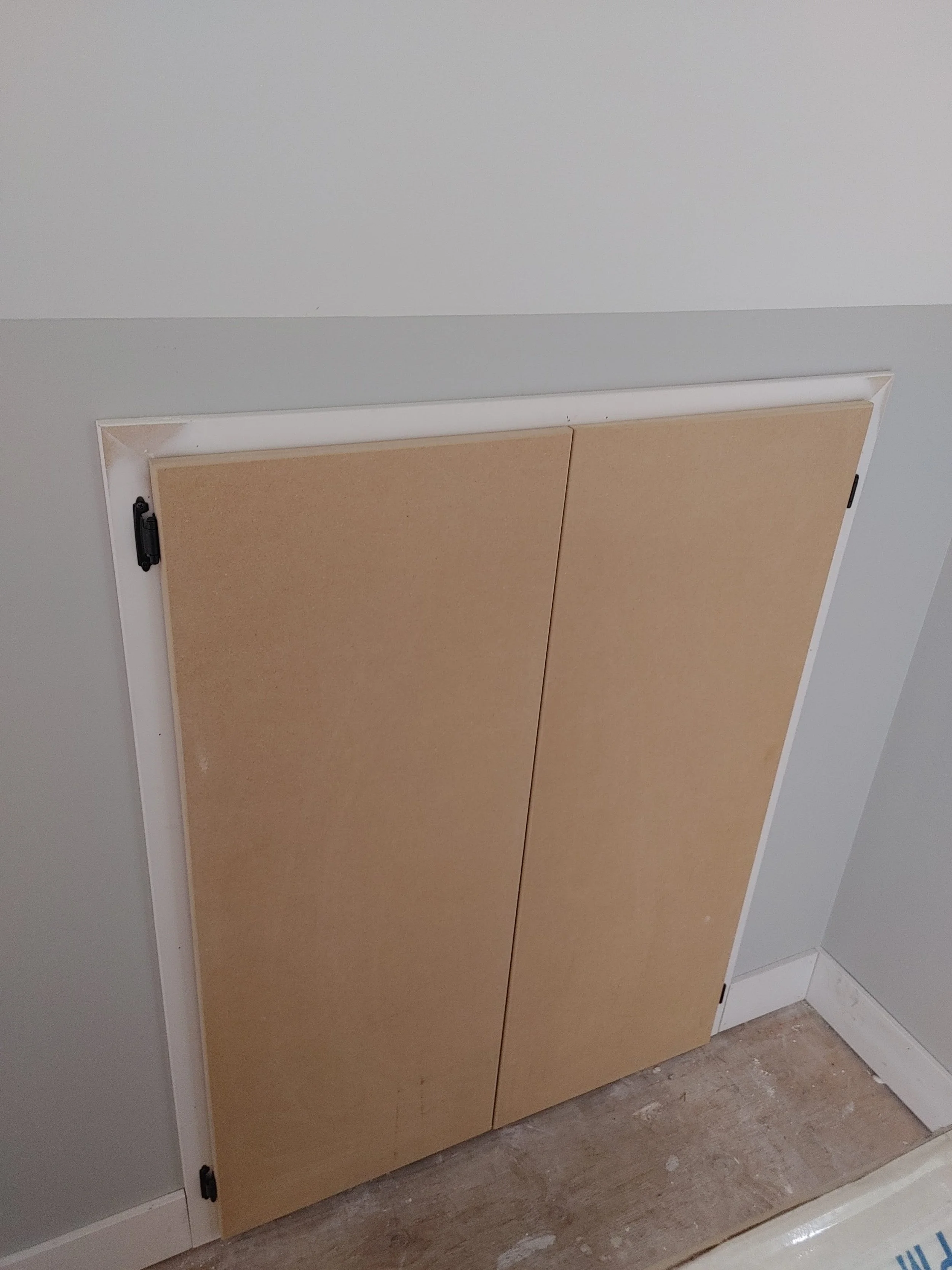 Loft storage doors