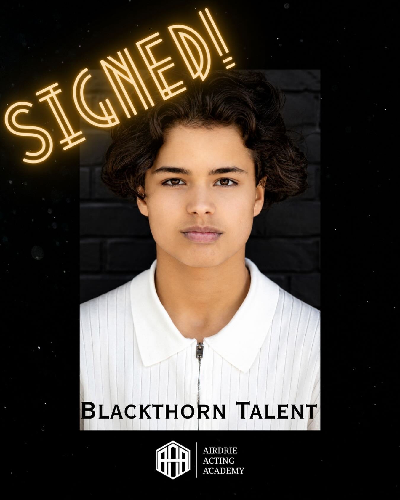 🔥 Congratulations to student Kiran Talavlikar on signing with @blackthorntalentmanagement in Calgary, his very first talent agent! 

🎥 Kiran approached the AAA with years of theatre experience but zero camera training or understanding of how this b