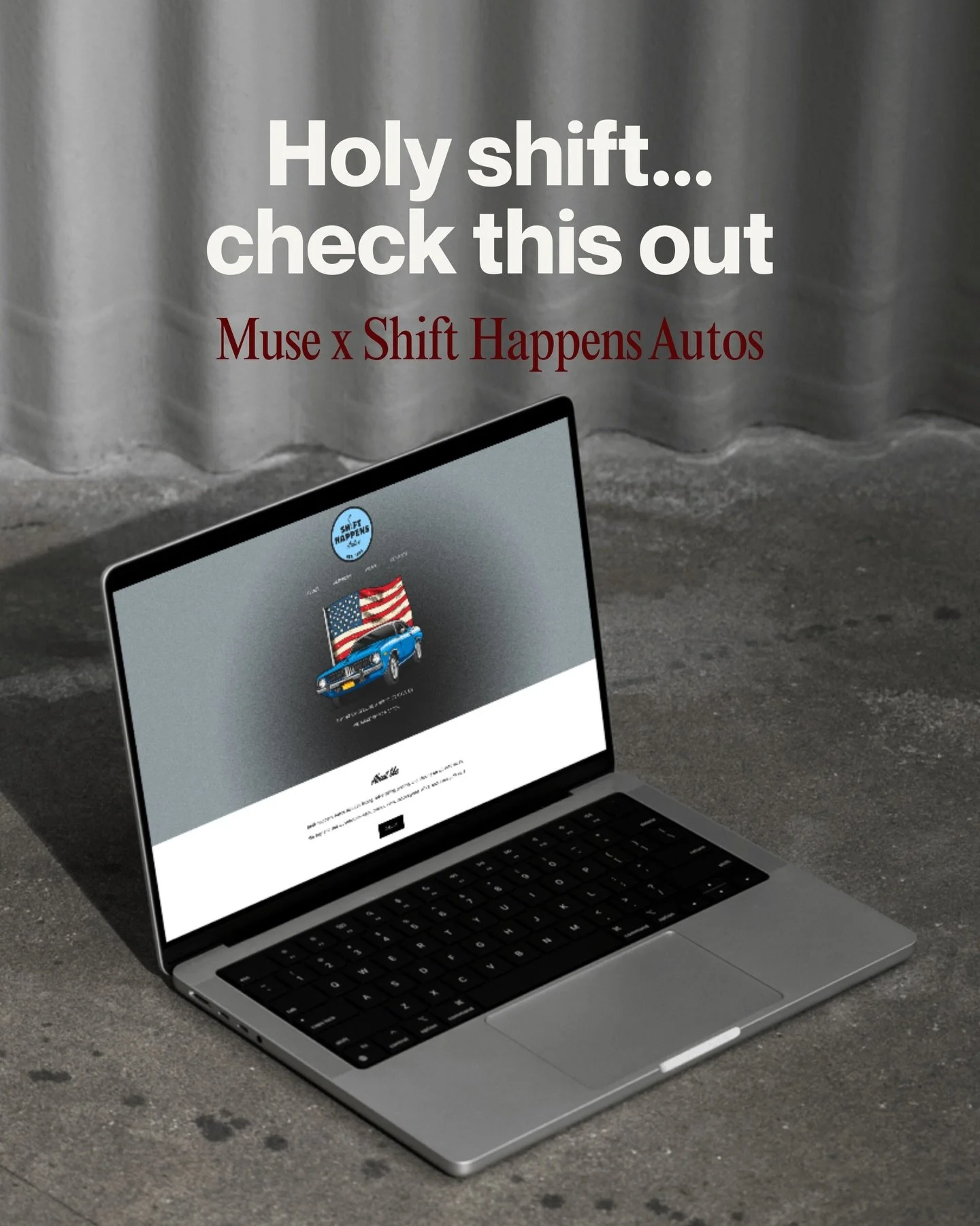 New website and select branding for elements for @shifthappensautos by @musemarketingcreative !!

The branding is based on his favorite car, the 1973 Plymouth Barracuda in Richard Petty Blue, his love of stick shift, his mechanic / fabrication backgr