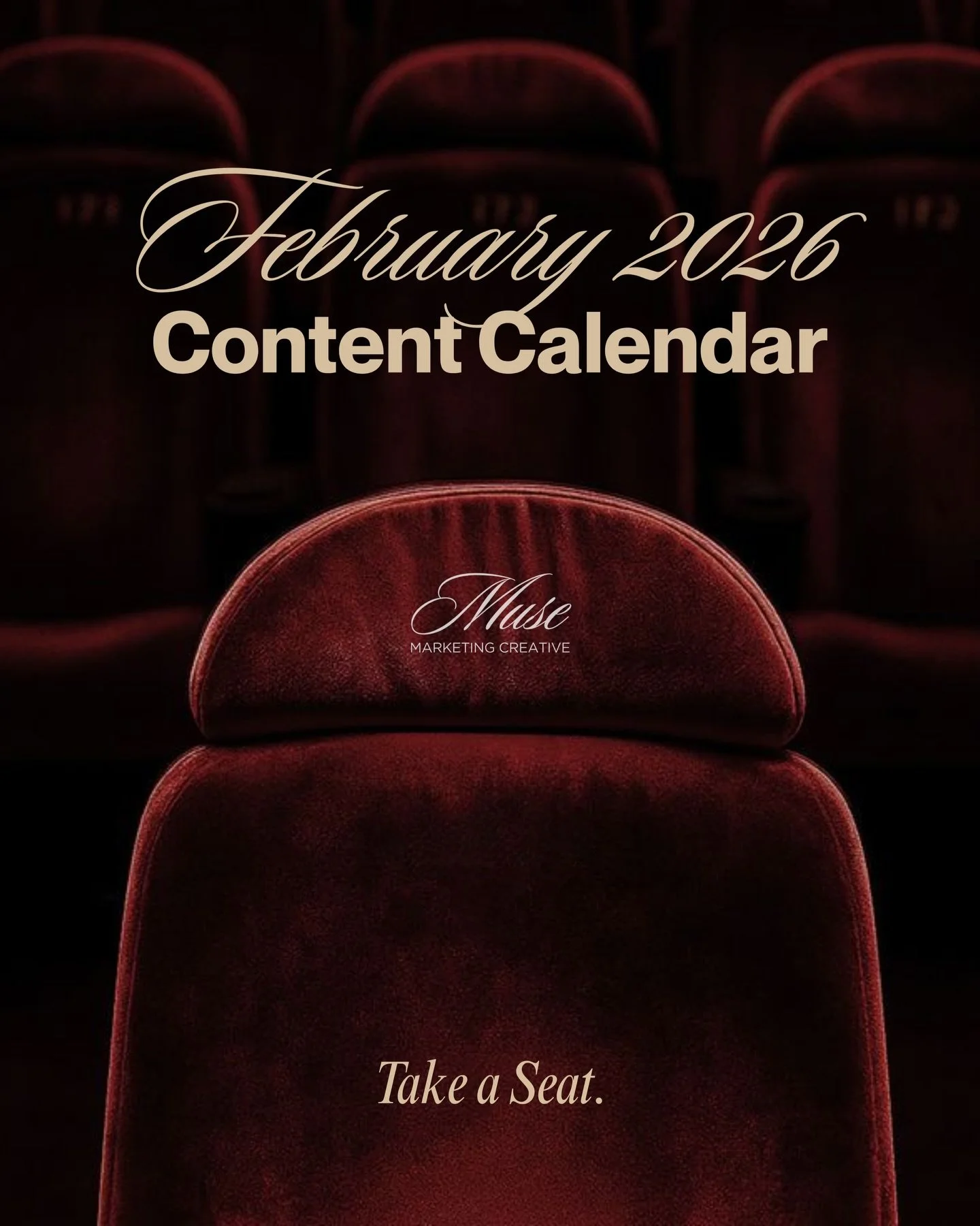 It&rsquo;s February already!! It is such a fun month with holidays and happens almost daily. Check out this calendar if you haven&rsquo;t already. We are keeping our content ahead and organized this year. 

Your muse. Our canvas.