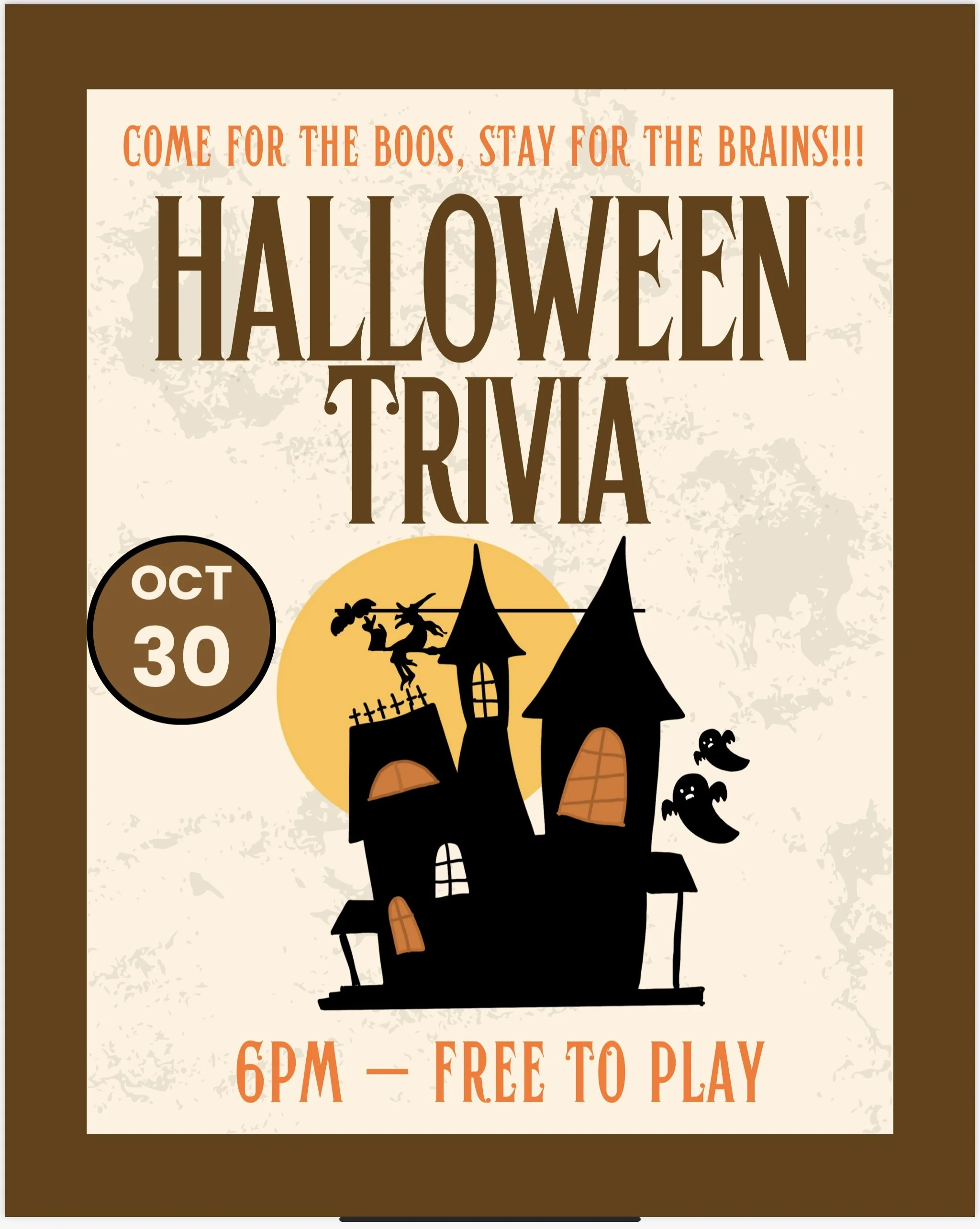 Trick or Trivia: A Night of Halloween Trivia