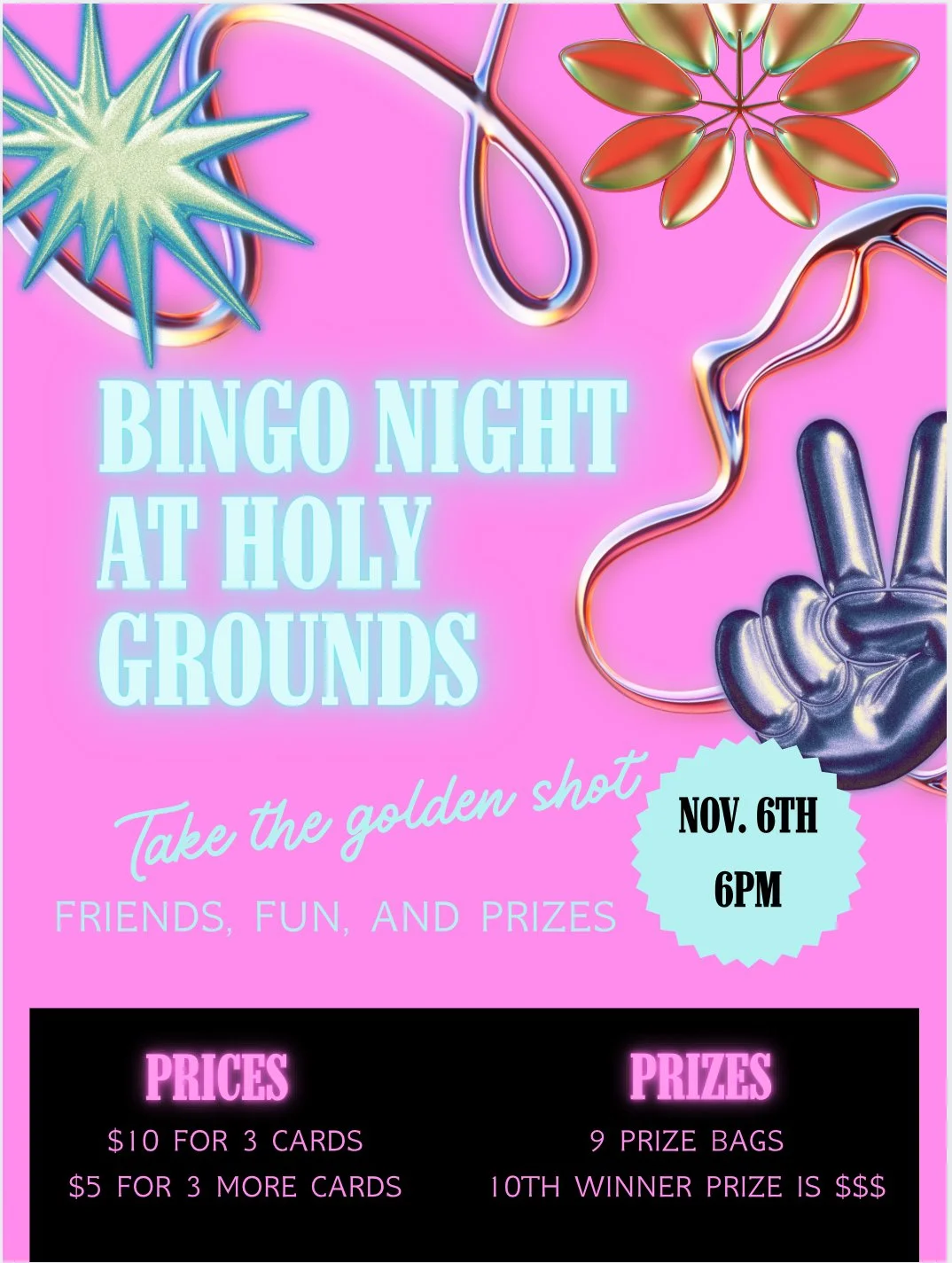Thursday Night Bingo!