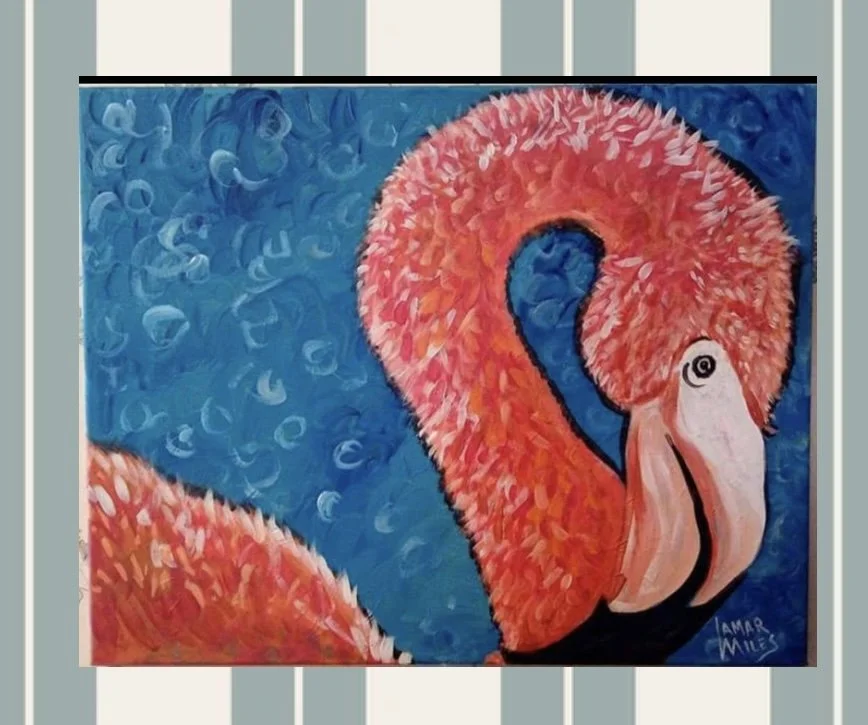Thursday Night: Flamingo Sip &amp; Paint