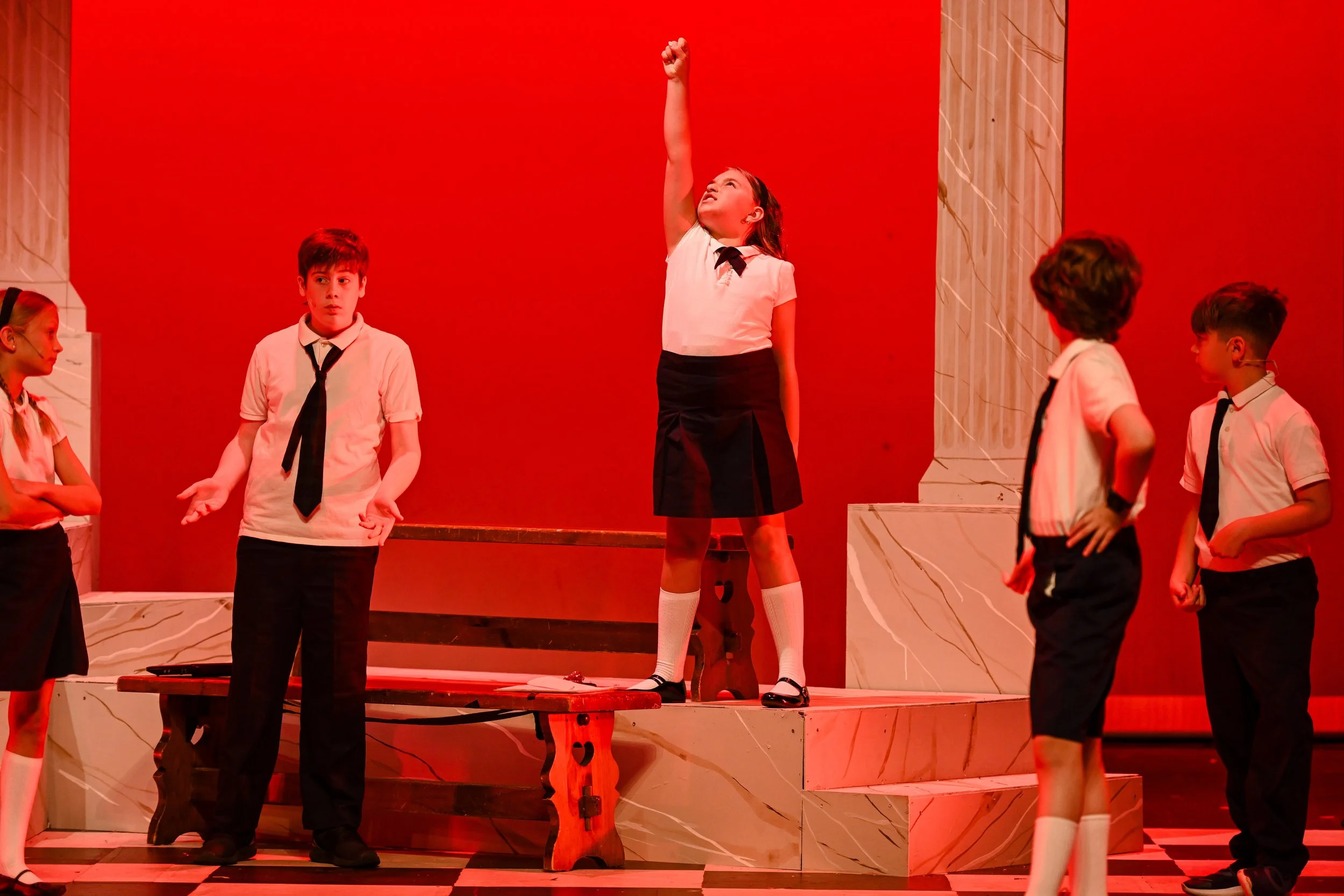 Assistant Director of SCHOOL OF ROCK: YOUTH ACTOR EDITION at Actors Training Center; Photo: Lindsay Chan Photography