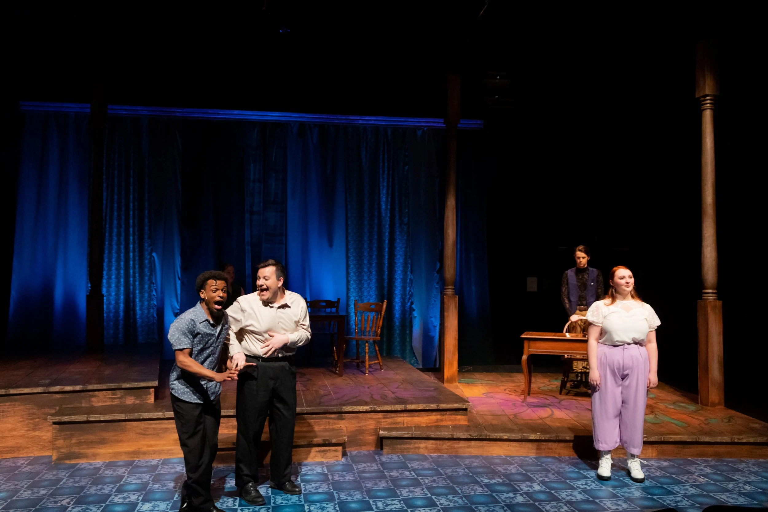 Photo: Zoie Morack Photography; w/ Tariq Griffin (Editor), Abi McKenzie (Vincent), and Ben Weiss (Kathleen)