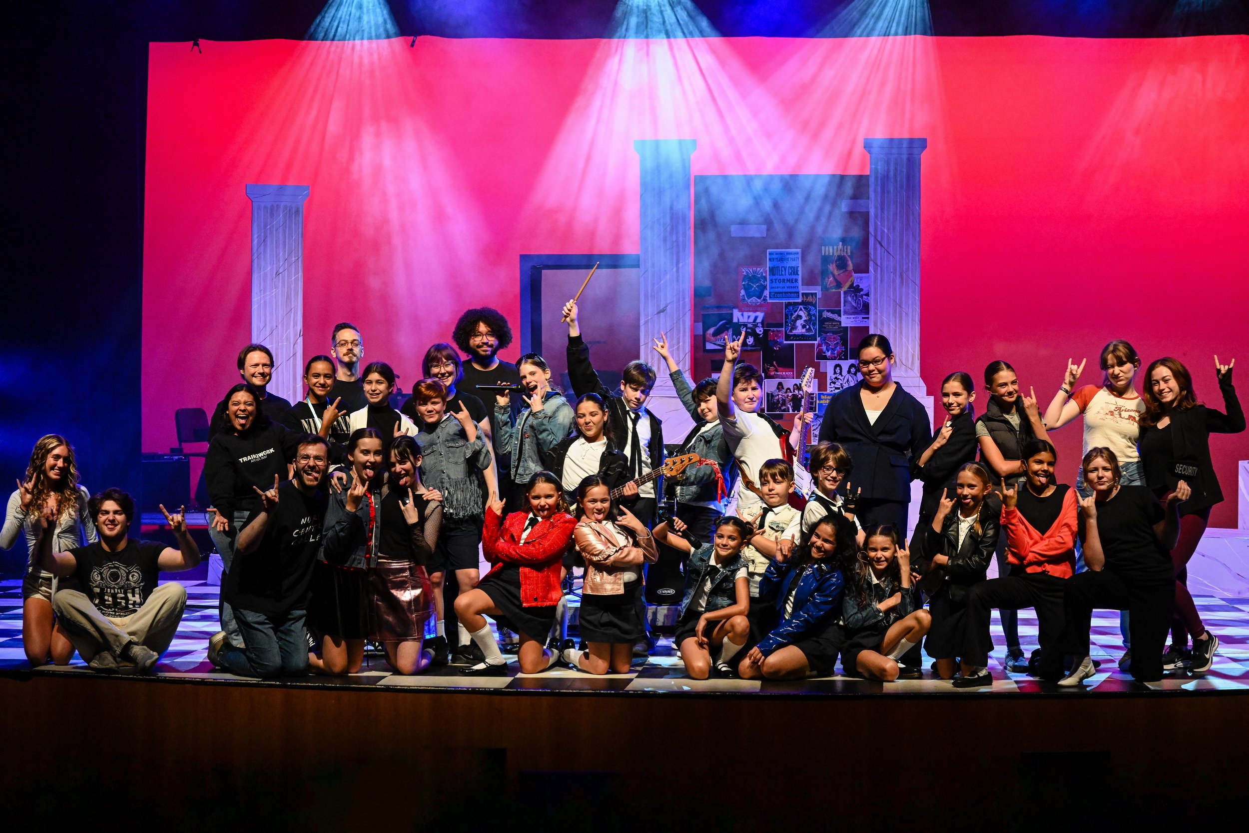 Assistant Director of SCHOOL OF ROCK: YOUTH ACTOR EDITION at Actors Training Center; Photo: Lindsay Chan Photography
