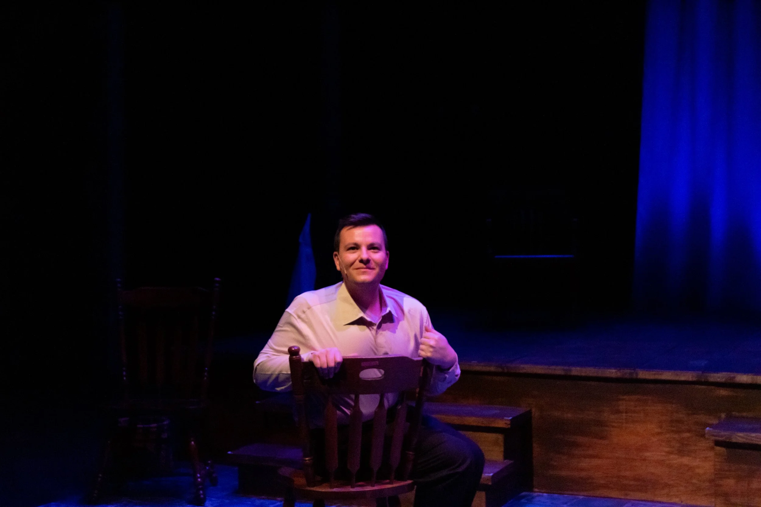 "Father" in RENASCENCE; North Central College; Photo: Zoie Morack Photography