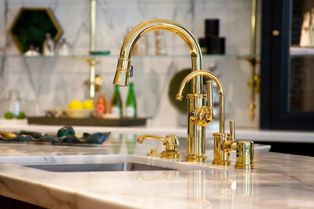 Elegant Plumbing Fixtures — Guy Gunter Home