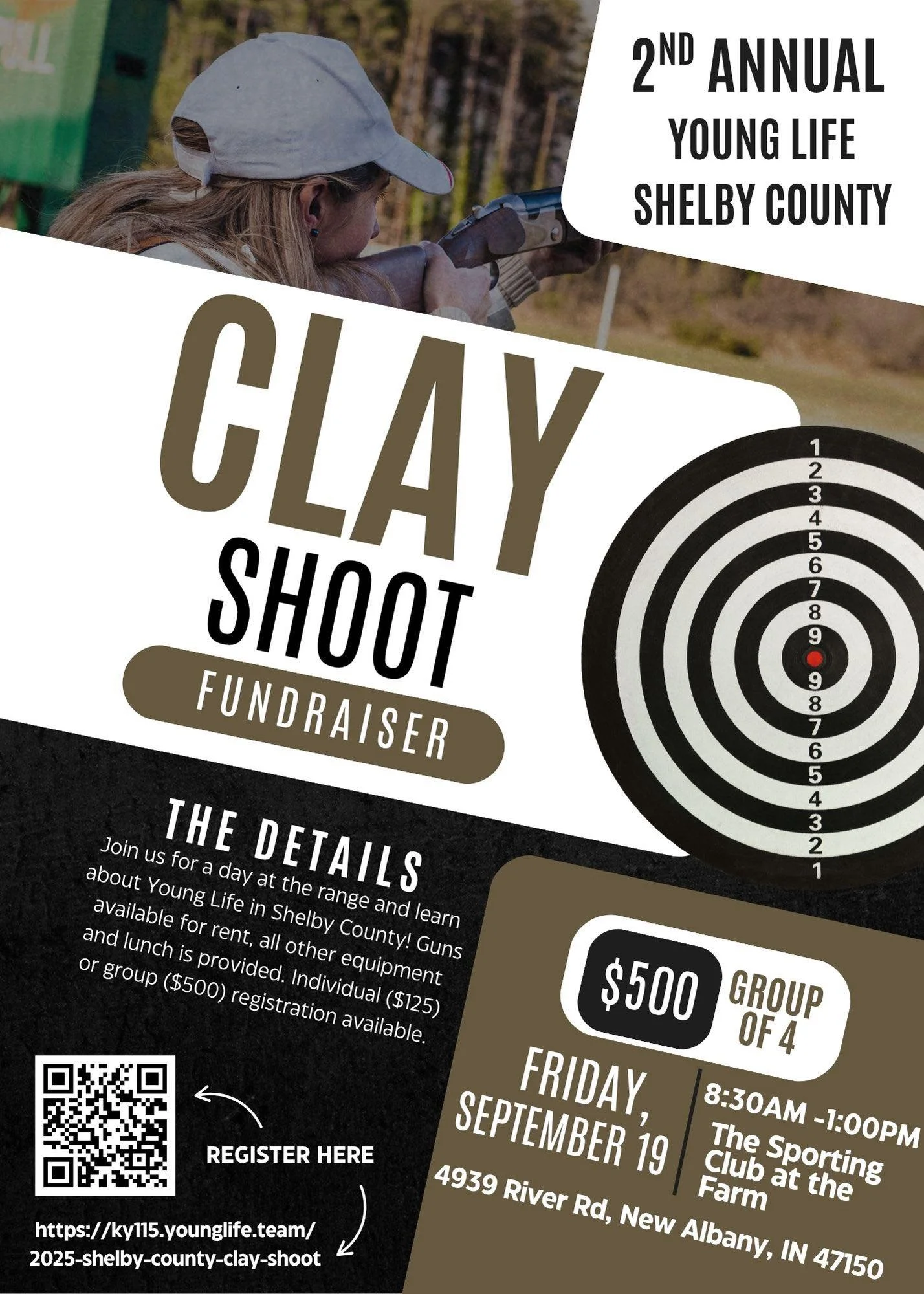 2nd Annual Young Life Shelby Co Clay Shoot - High Traffic