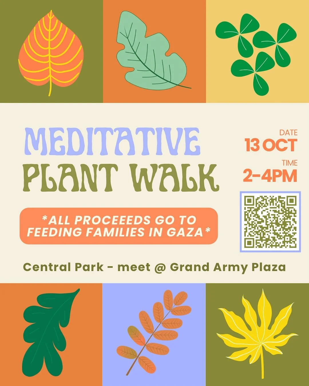 Join Kim of @moonstoneandmulberry &amp; Bailey of @woo_woo_crew for a meditative plant walk 🍂😌 in Central Park this Indigenous People&rsquo;s Day - Monday 10/13. Slow down, connect to nature, and learn about your plant neighbors. 

Kim (she/her) is