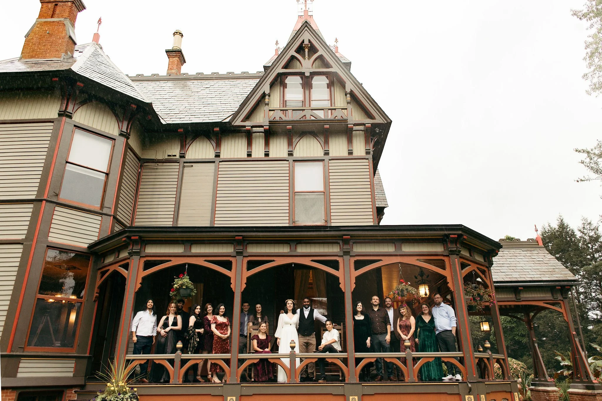 Intimate Wedding in Victorian Mansion - Hudson Valley, NY - Sharon &amp; Tristan