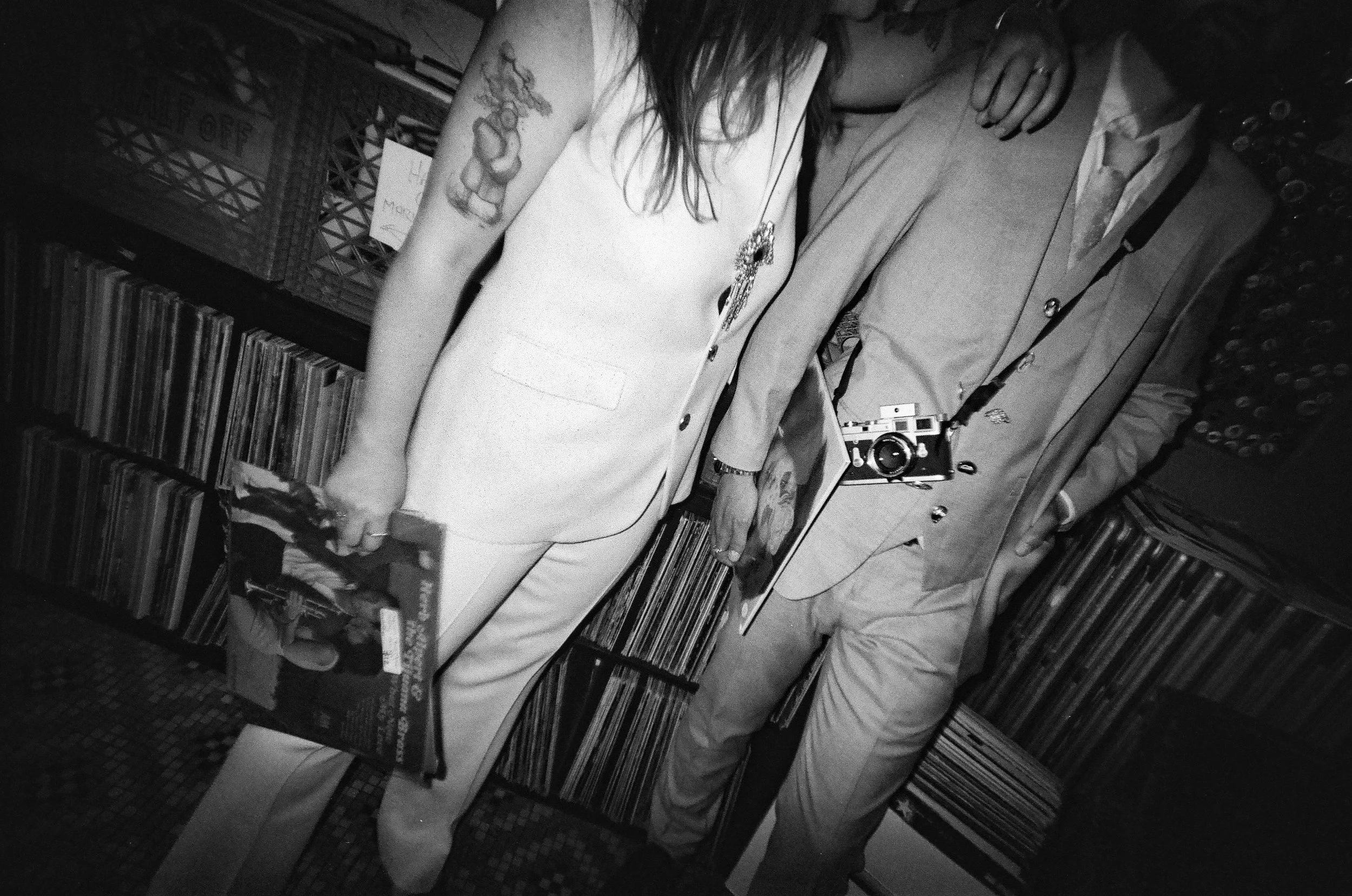 Edgey Couple’s session on 35mm Film - Wendy &amp; Ben - Brooklyn, NY