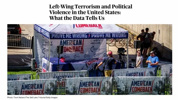 Is left-wing terrorism on the rise in the US?