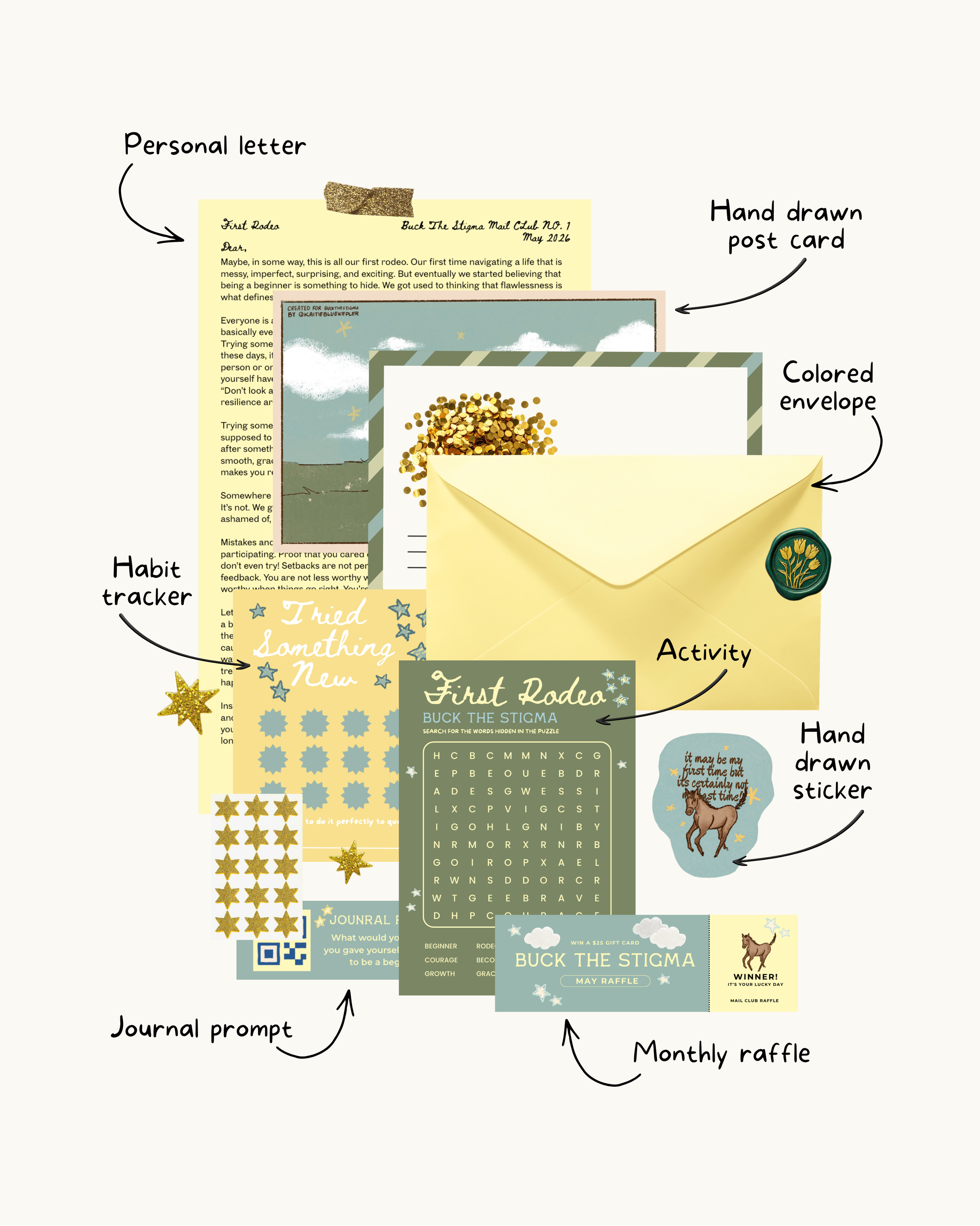 Buck The Stigma Mail Club