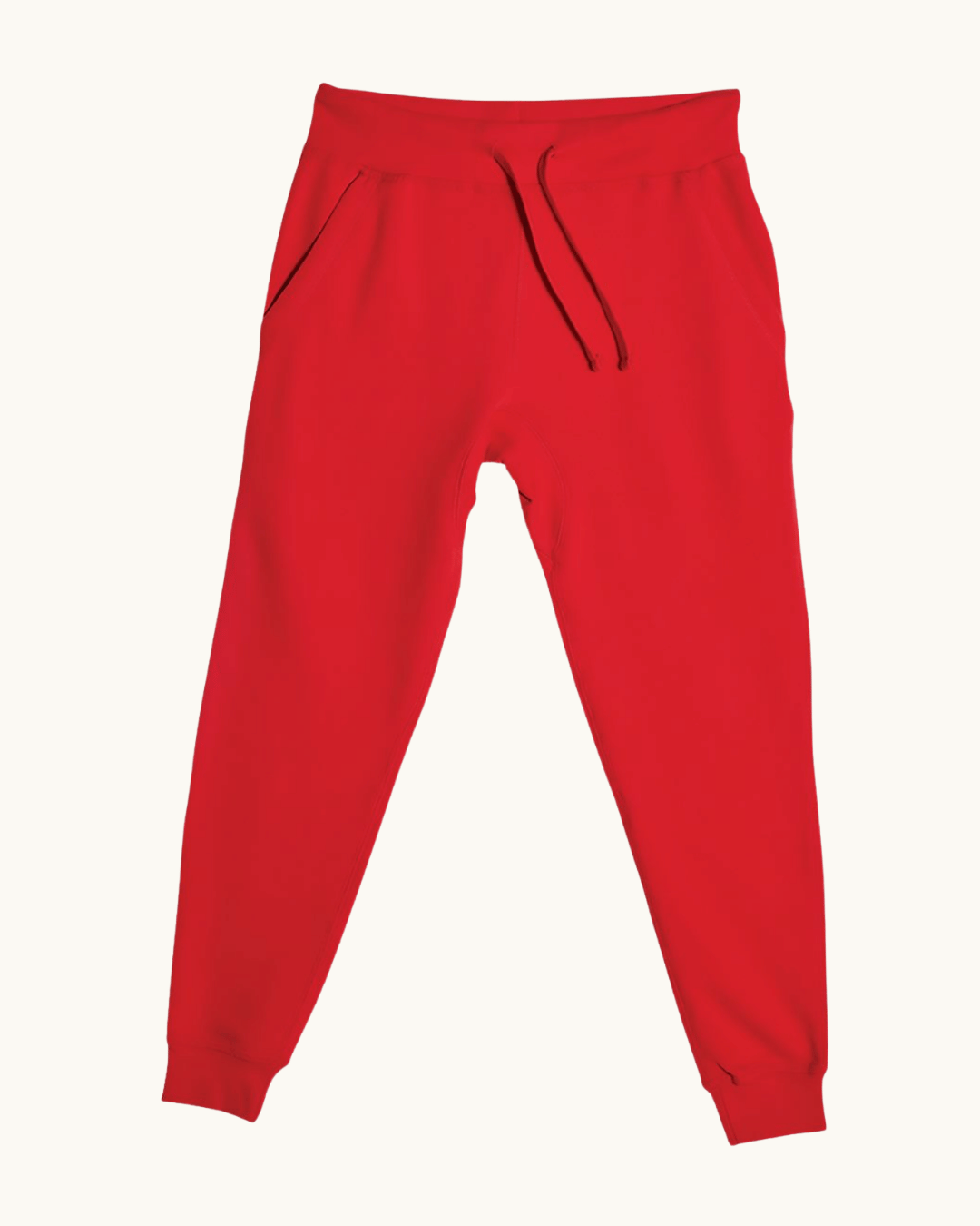 The Signature Plain Jogger Sweatpants (Pink/Red Logo Edition)