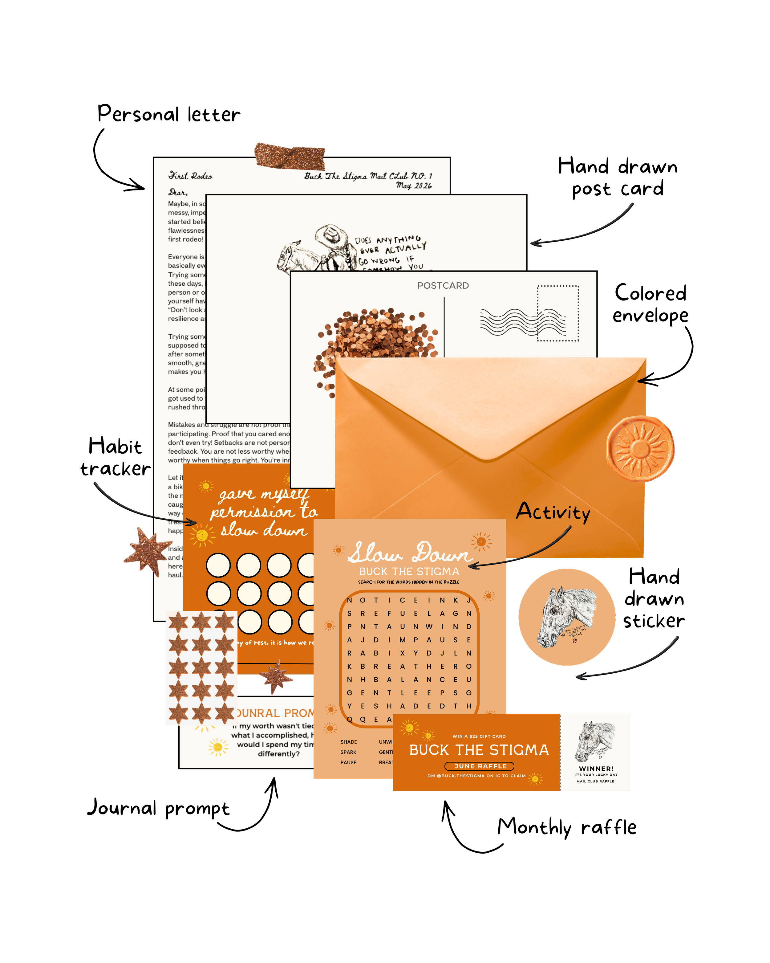 Buck The Stigma Mail Club