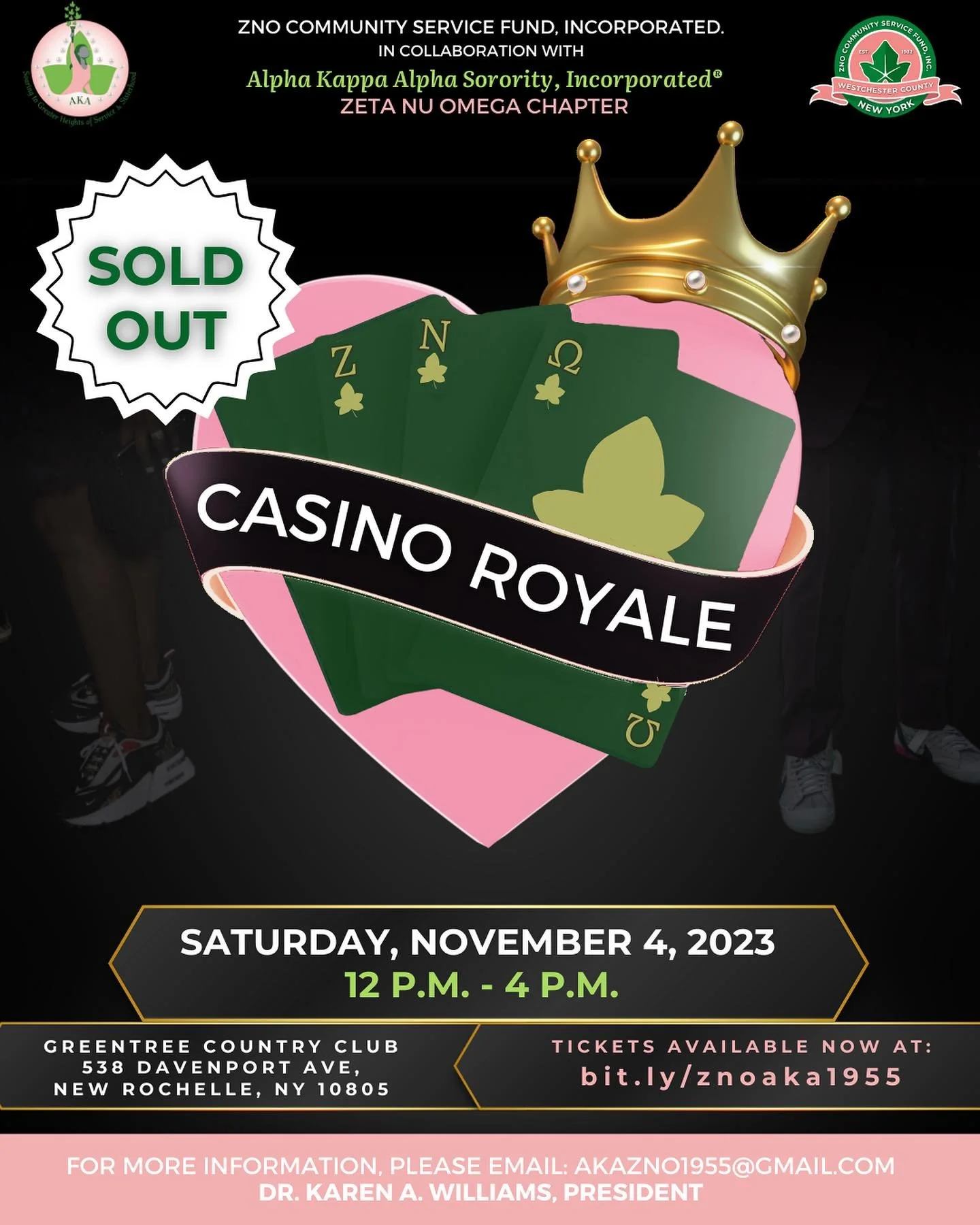 ZNO CSF Casino Royale Sneaker Ball 2023