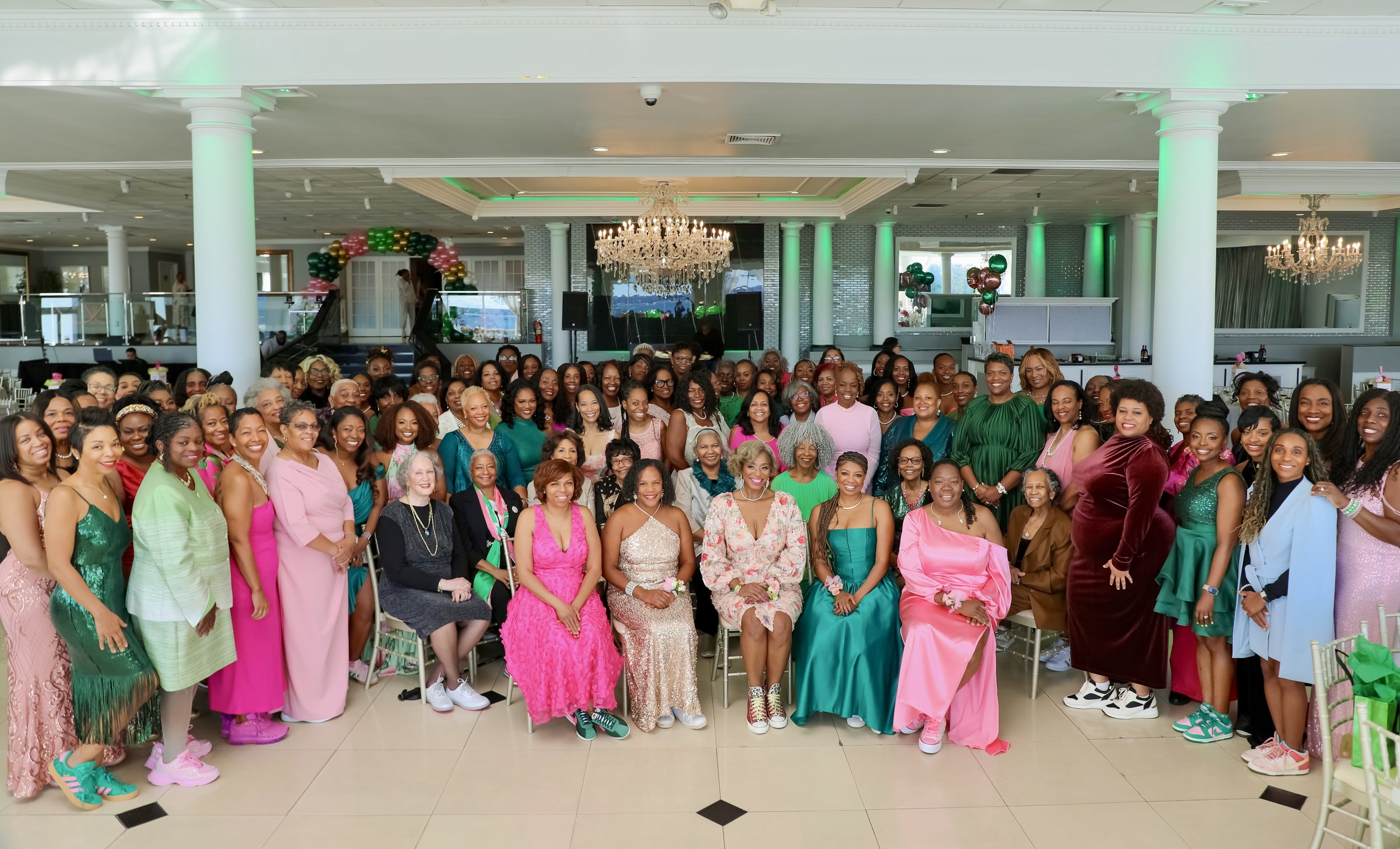 Group of beautiful Black women of ZNO CSF