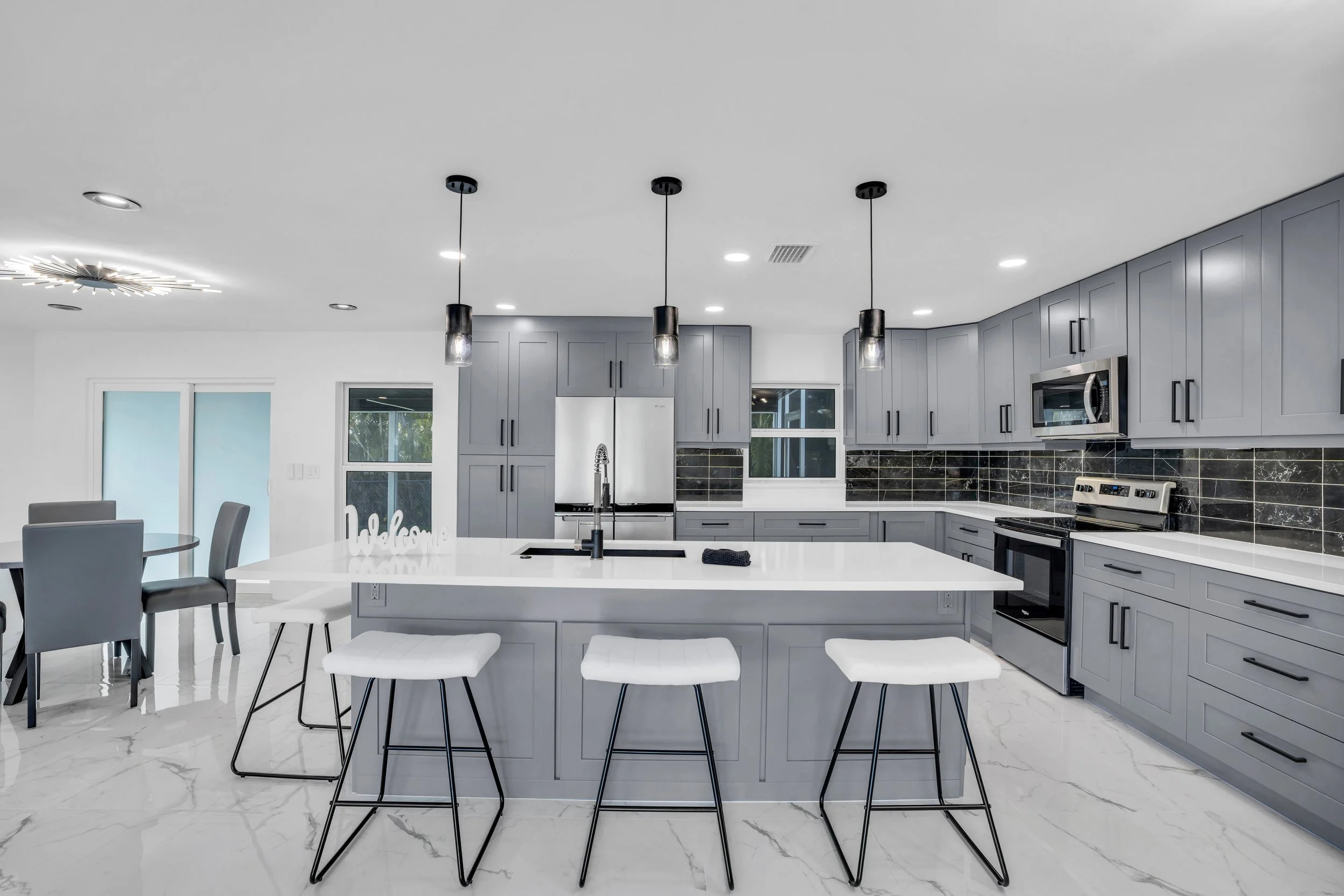 Contemporary Transitional Kitchen Remodel by Home Fixerz Construction project photo 4
