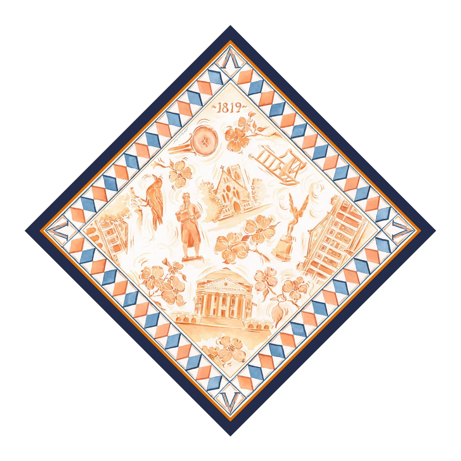 UVA Scarf
