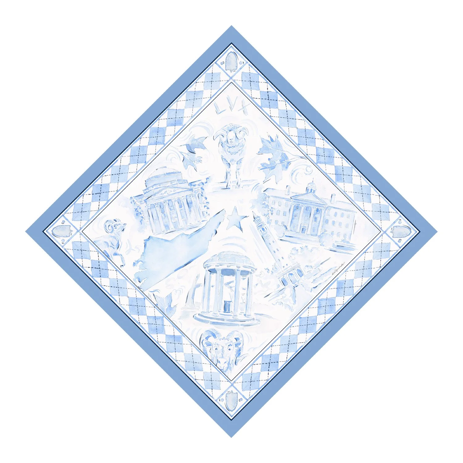 UNC Scarf