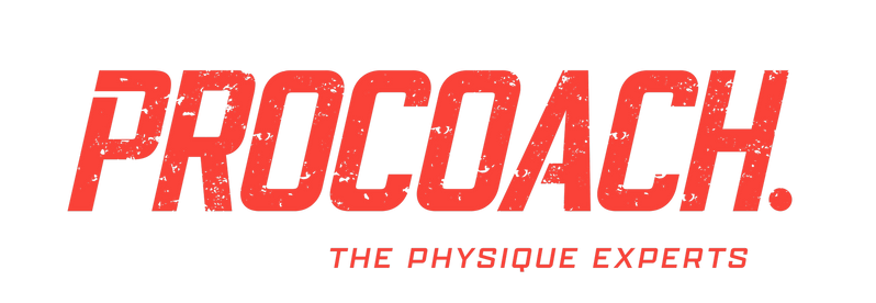 Procoach logo with the tagline 'The Physique Experts'.