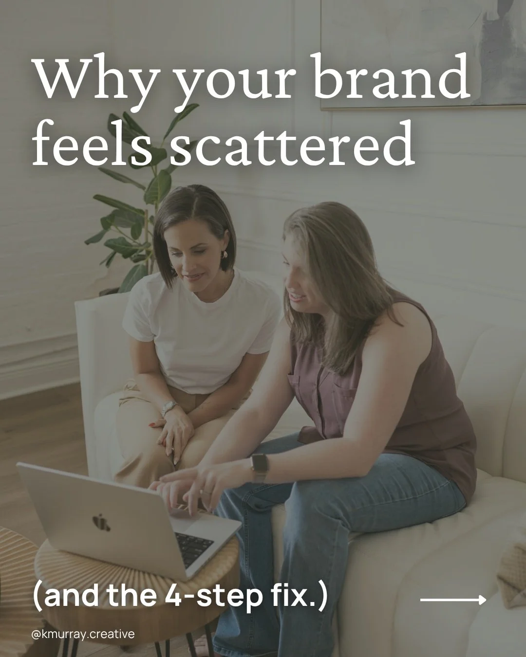 Ever feel like your brand is a patchwork? A logo from one designer, photos from a different photographer, a website you pieced together yourself, and none of it quite tells your story.

That's exactly why I created The Living Brand Method. It's four 