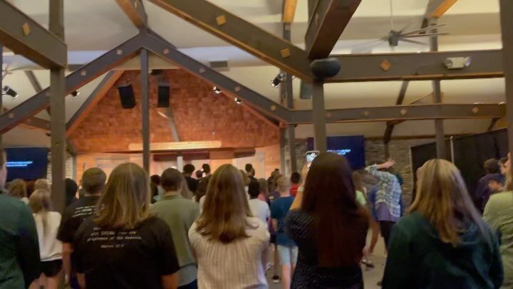 I once again had the honor and privilege to lead worship for @firstpresacademy for their annual retreat at @windy_gap  It&rsquo;s truly one of the highlights of my year. Love hearing these kids sing praise to Jesus. Praying that they will continue on